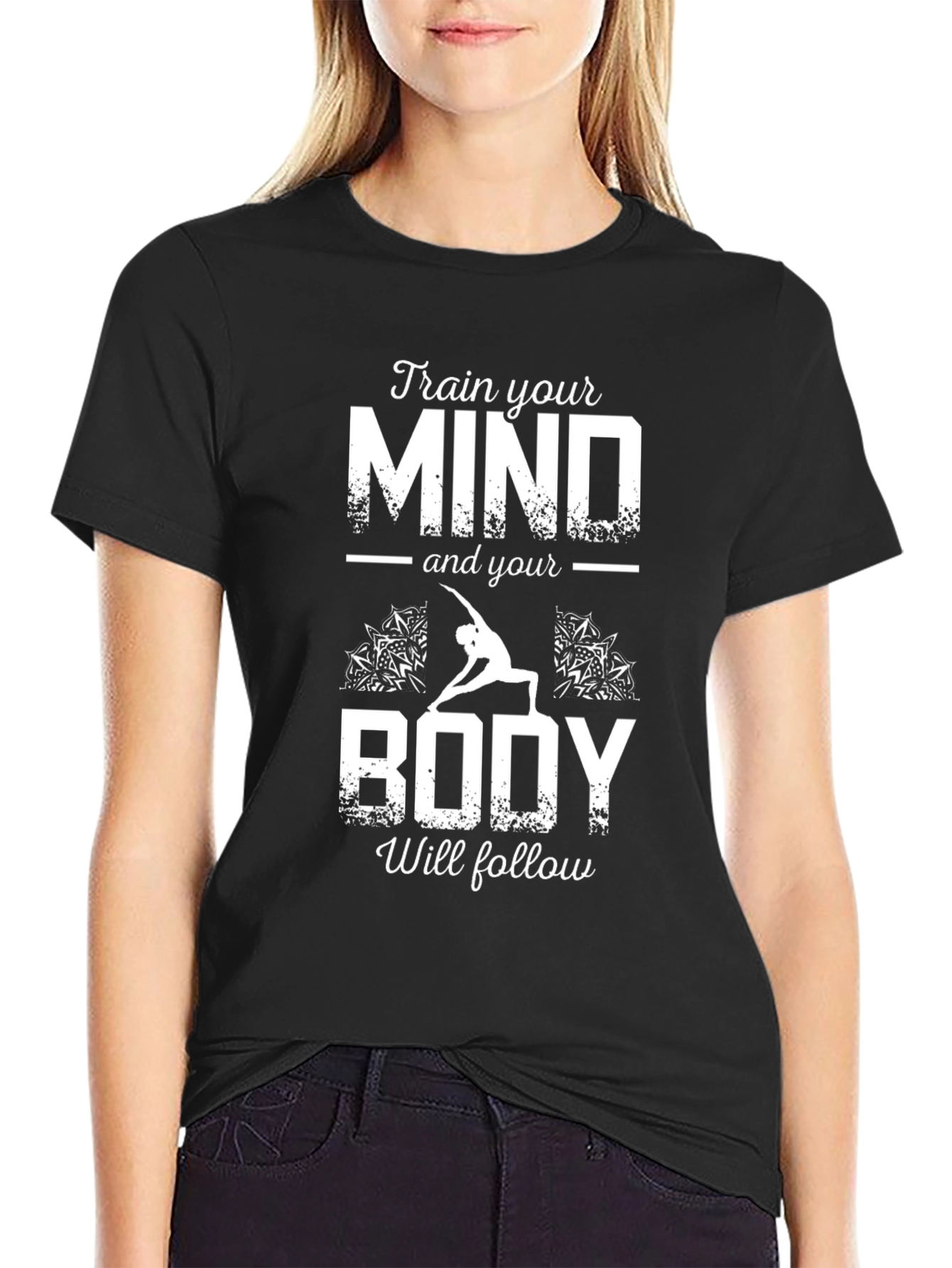 Train Your Mind T-Shirt - Motivational Graphic Tee