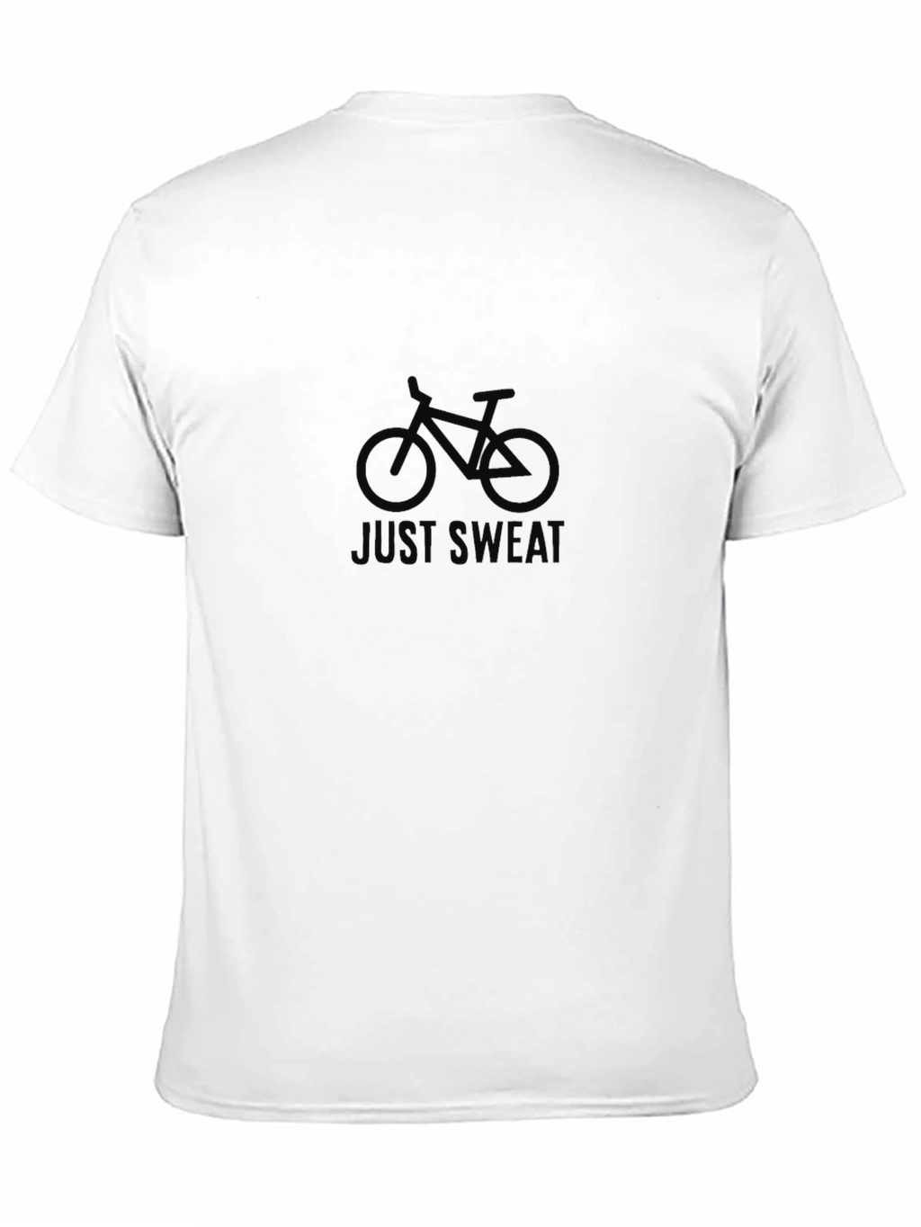 Just Sweat Bike Graphic Tee - Black