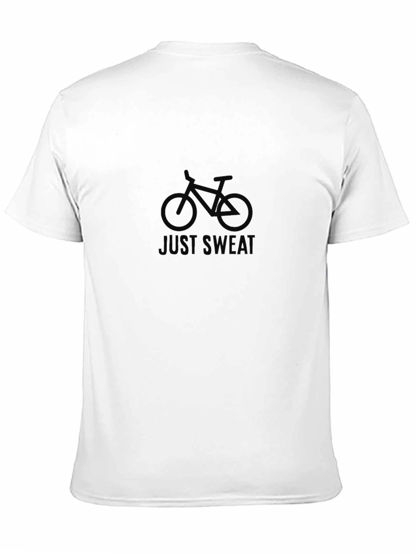 Just Sweat Bike Graphic Tee - Black
