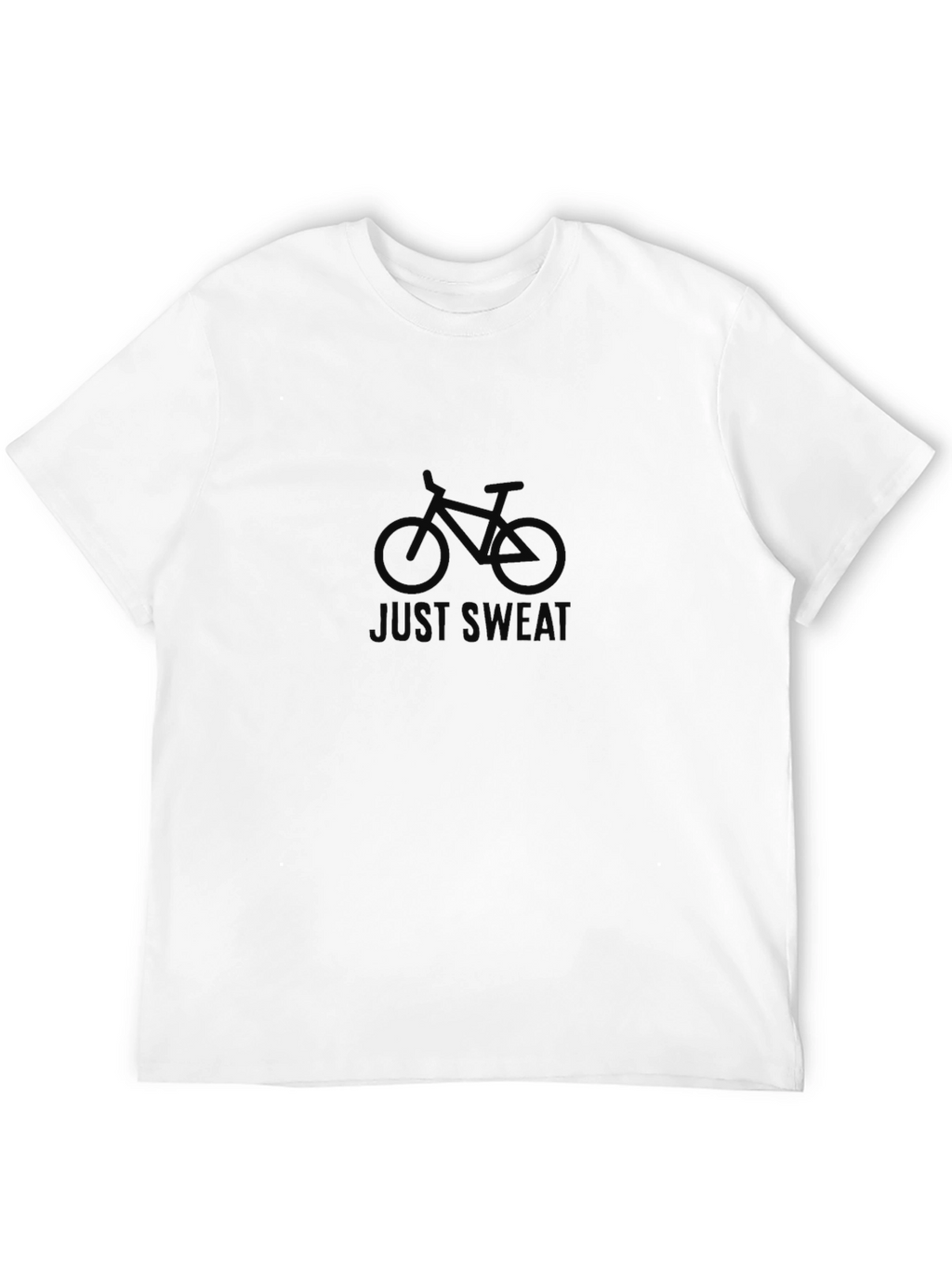 Just Sweat Bike Graphic Tee - Black