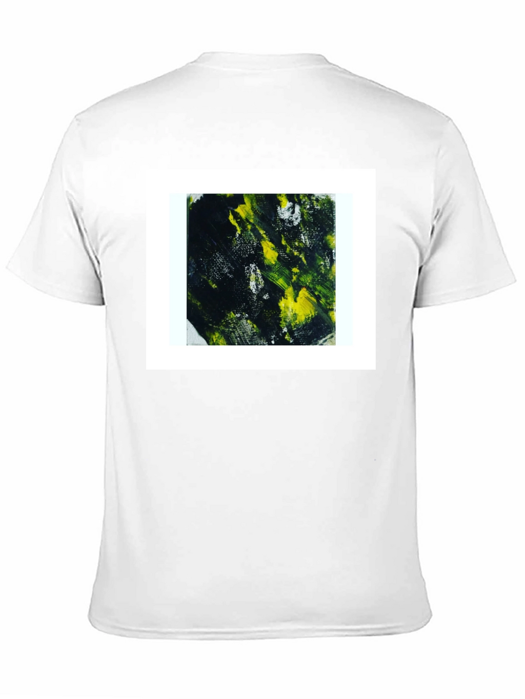 Abstract Art Print Black Tee