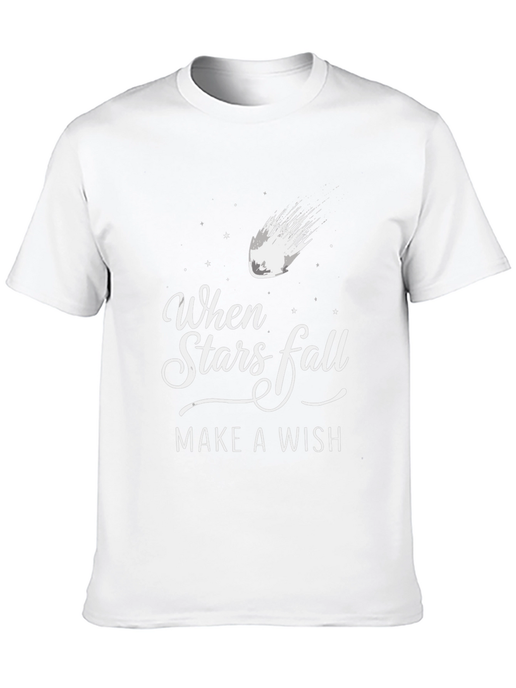 When Stars Fall Make A Wish T-Shirt