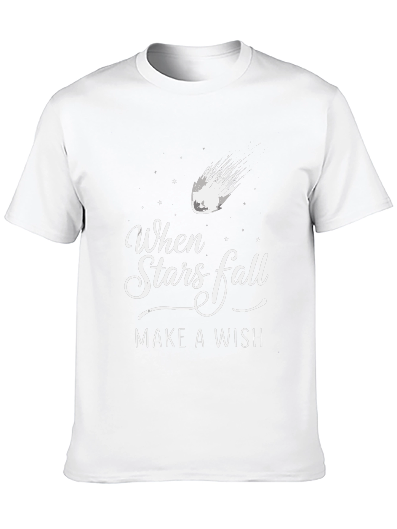 When Stars Fall Make A Wish T-Shirt