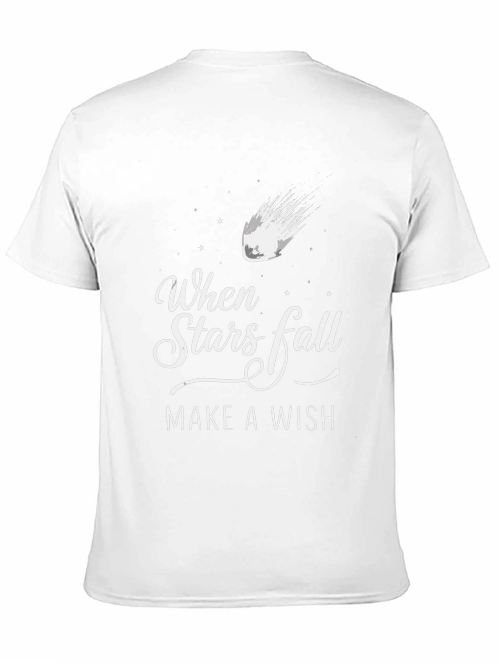 When Stars Fall Make A Wish T-Shirt