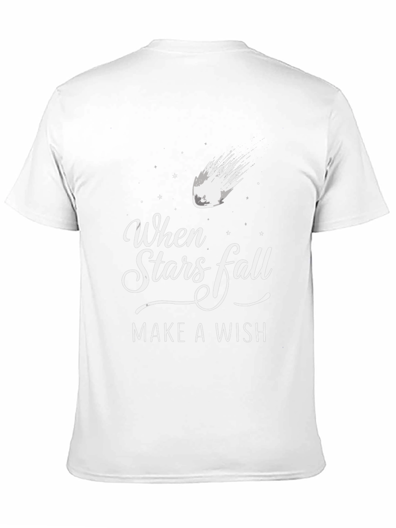 When Stars Fall Make A Wish T-Shirt