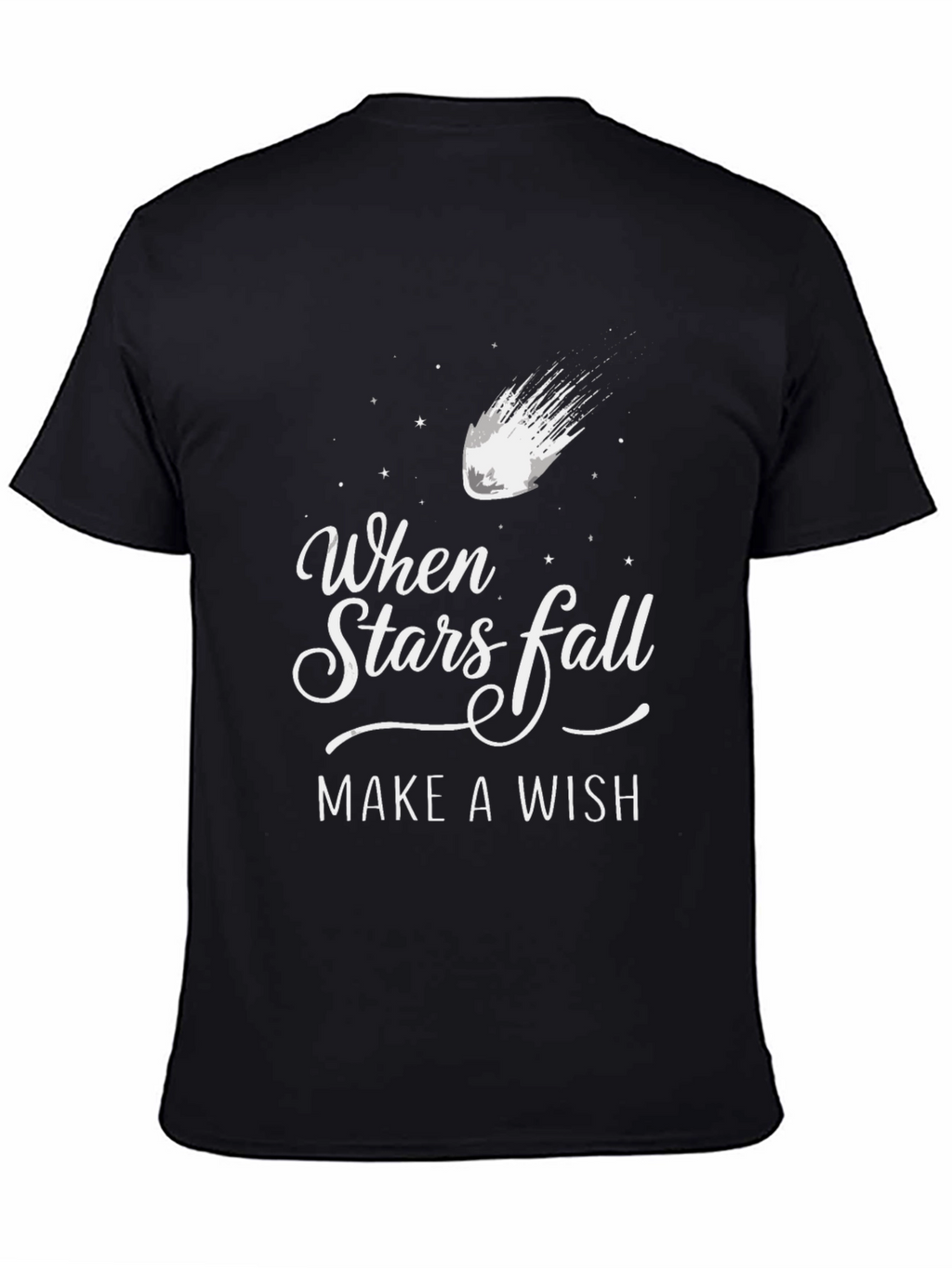 When Stars Fall Make A Wish T-Shirt