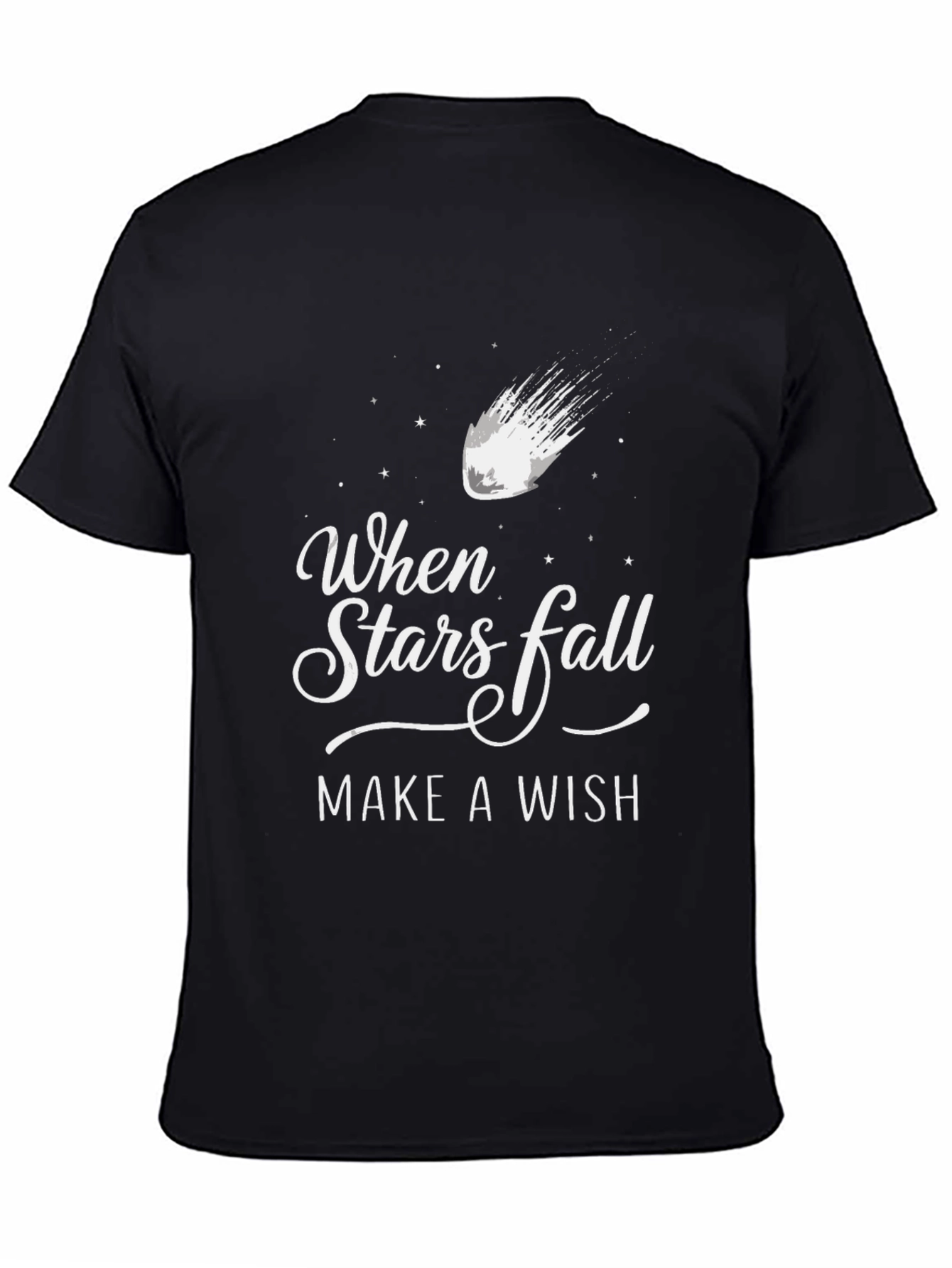 When Stars Fall Make A Wish T-Shirt