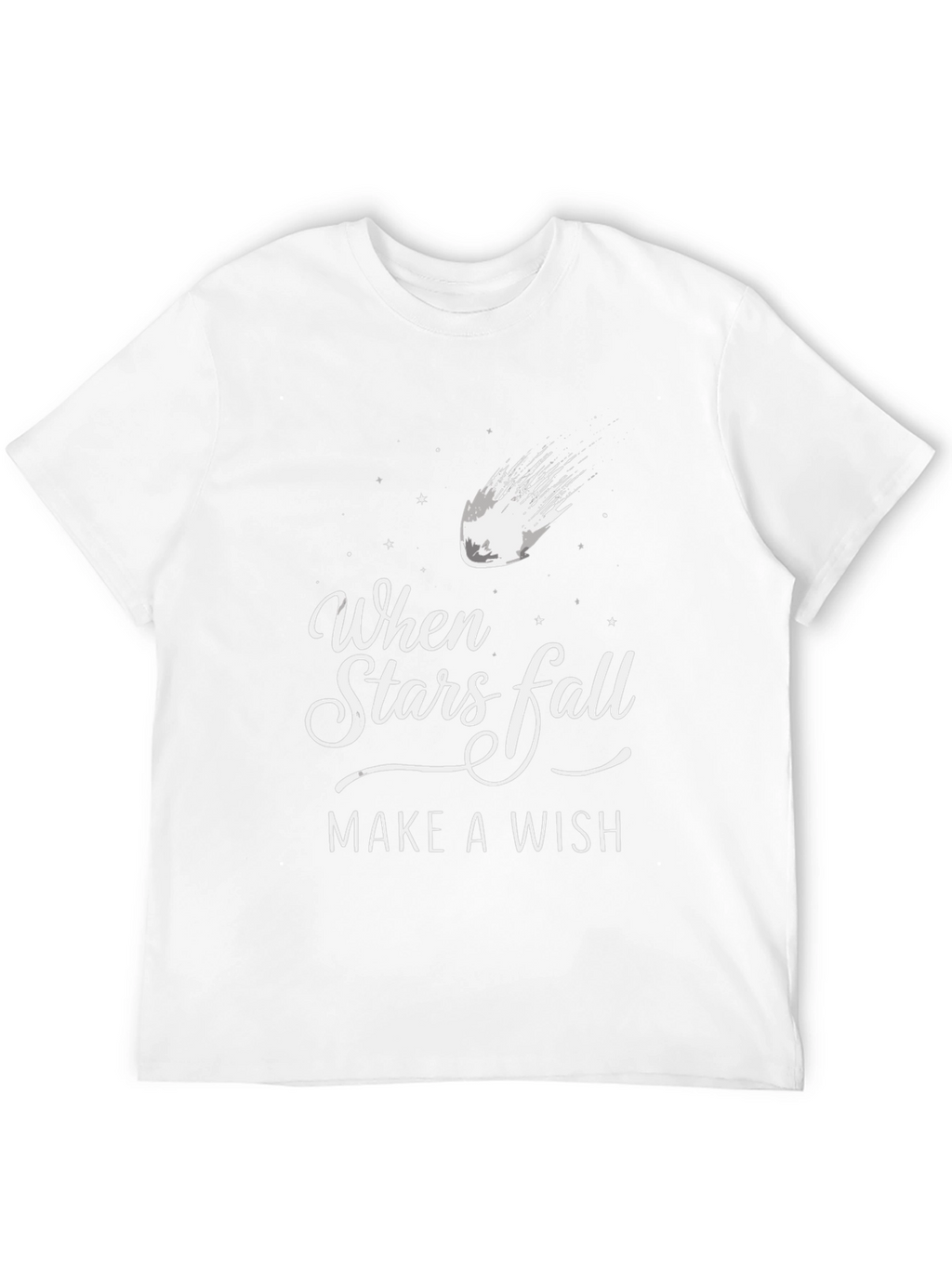 When Stars Fall Make A Wish T-Shirt