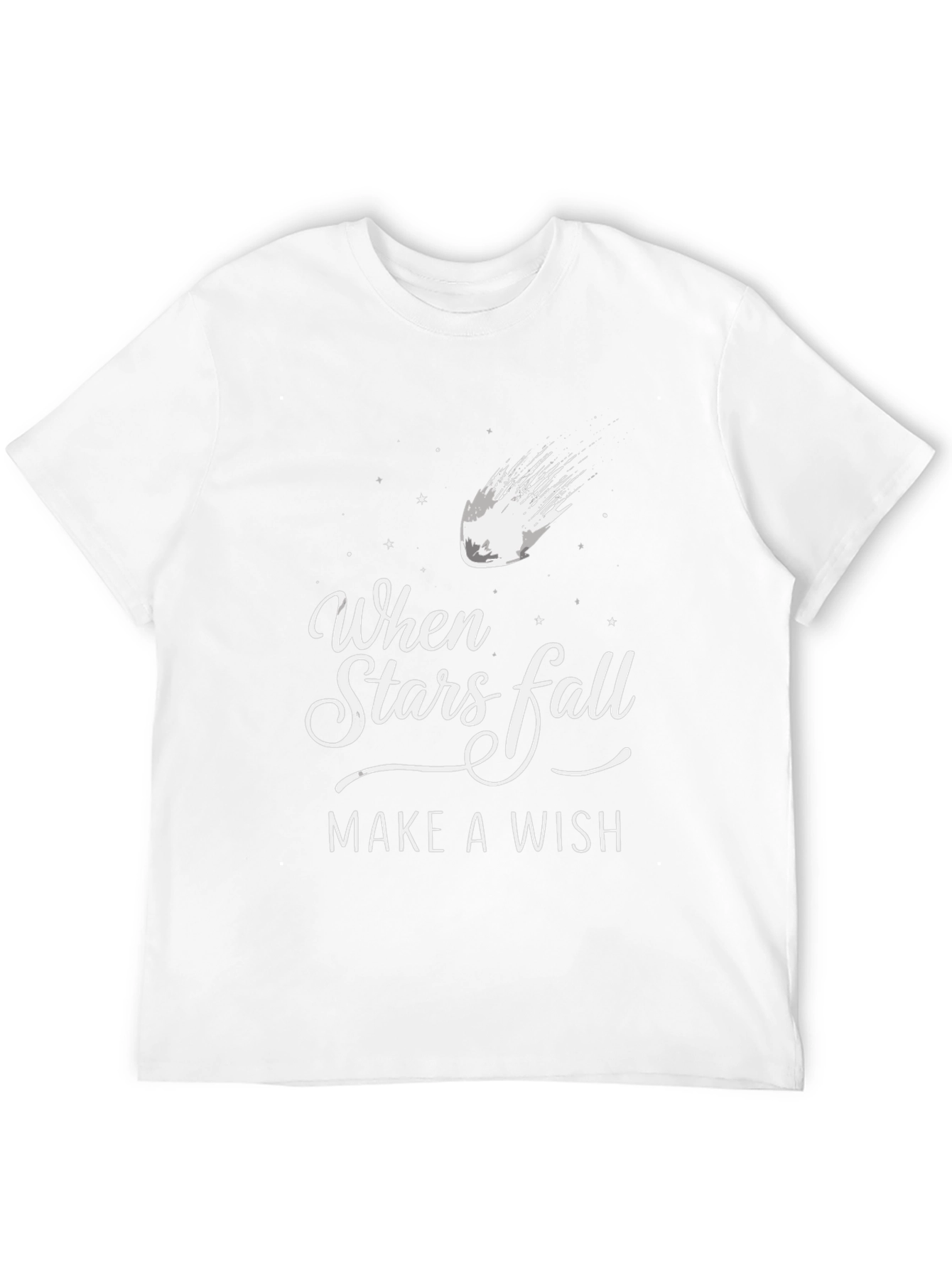 When Stars Fall Make A Wish T-Shirt