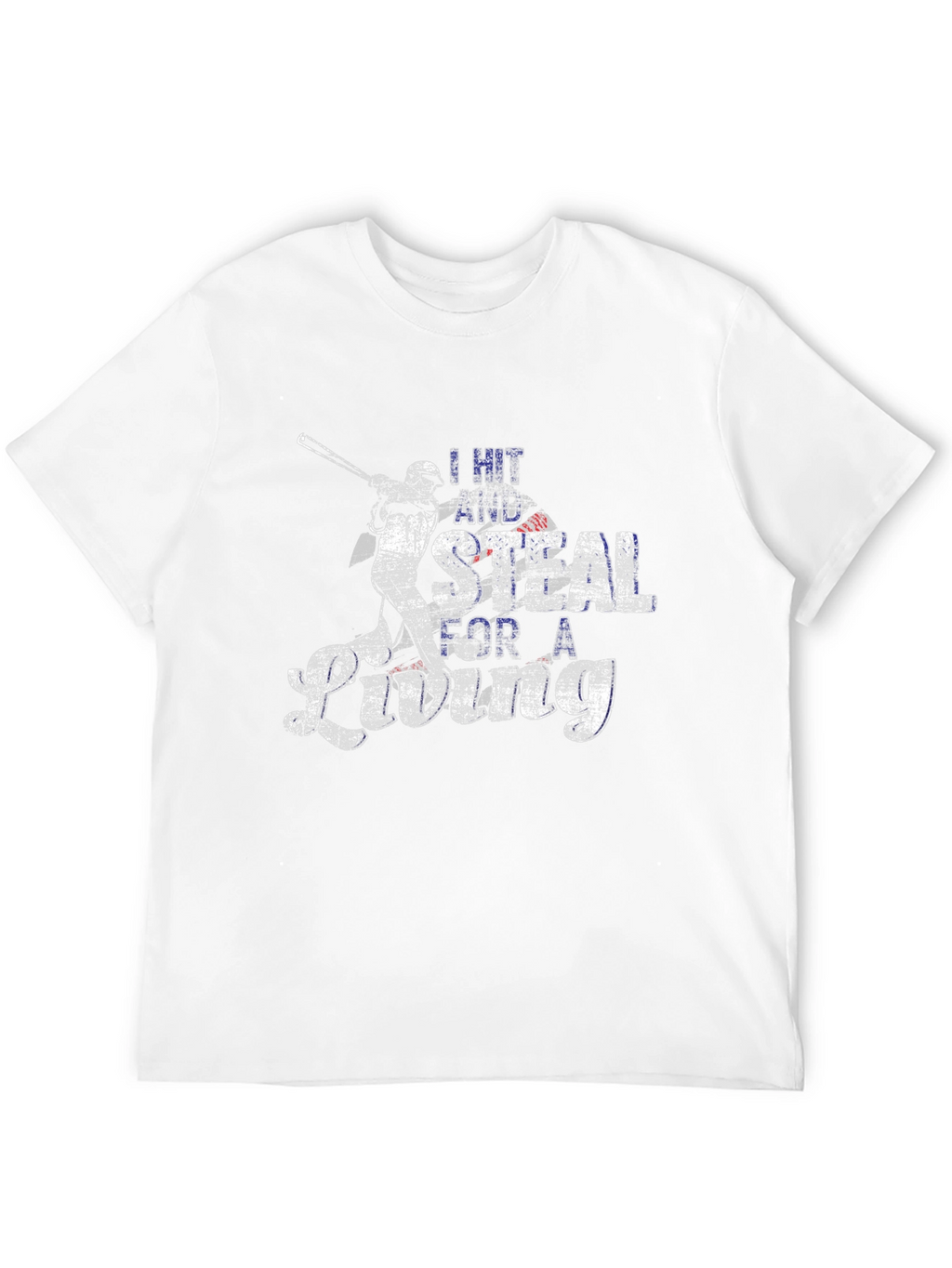 Baseball Fan T-Shirt: I Hit and Steal