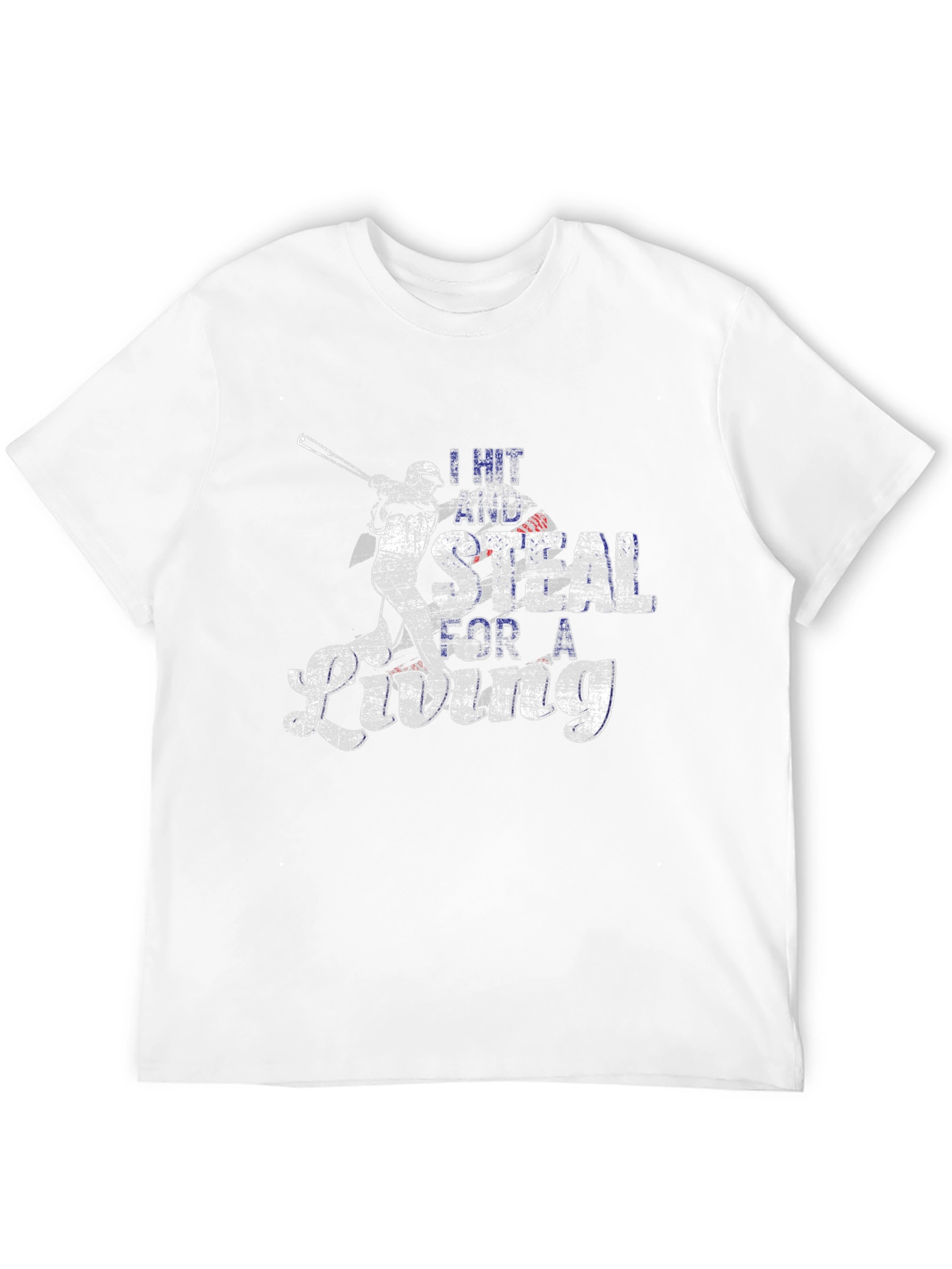 Baseball Fan T-Shirt: I Hit and Steal