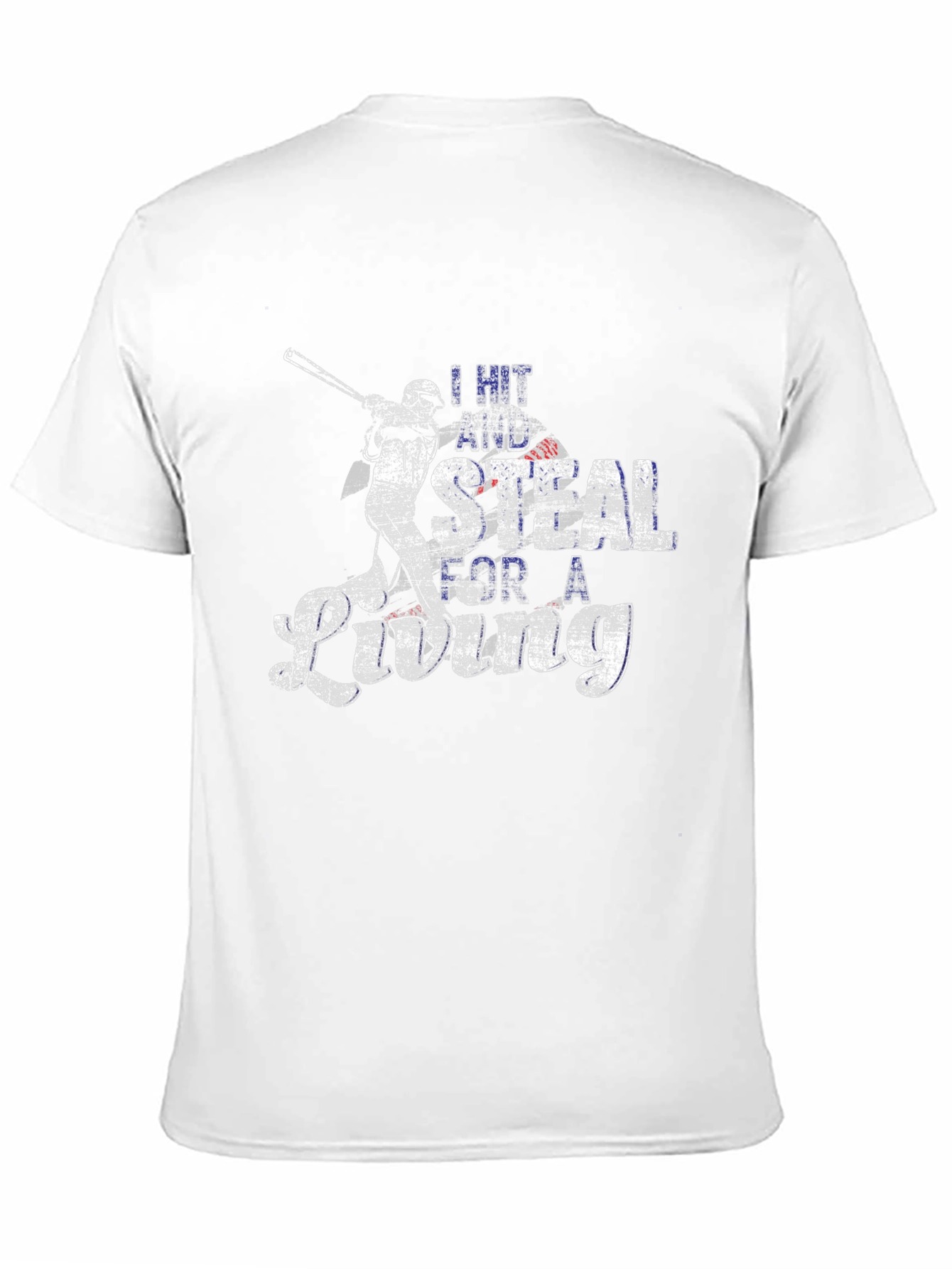 Baseball Fan T-Shirt: I Hit and Steal
