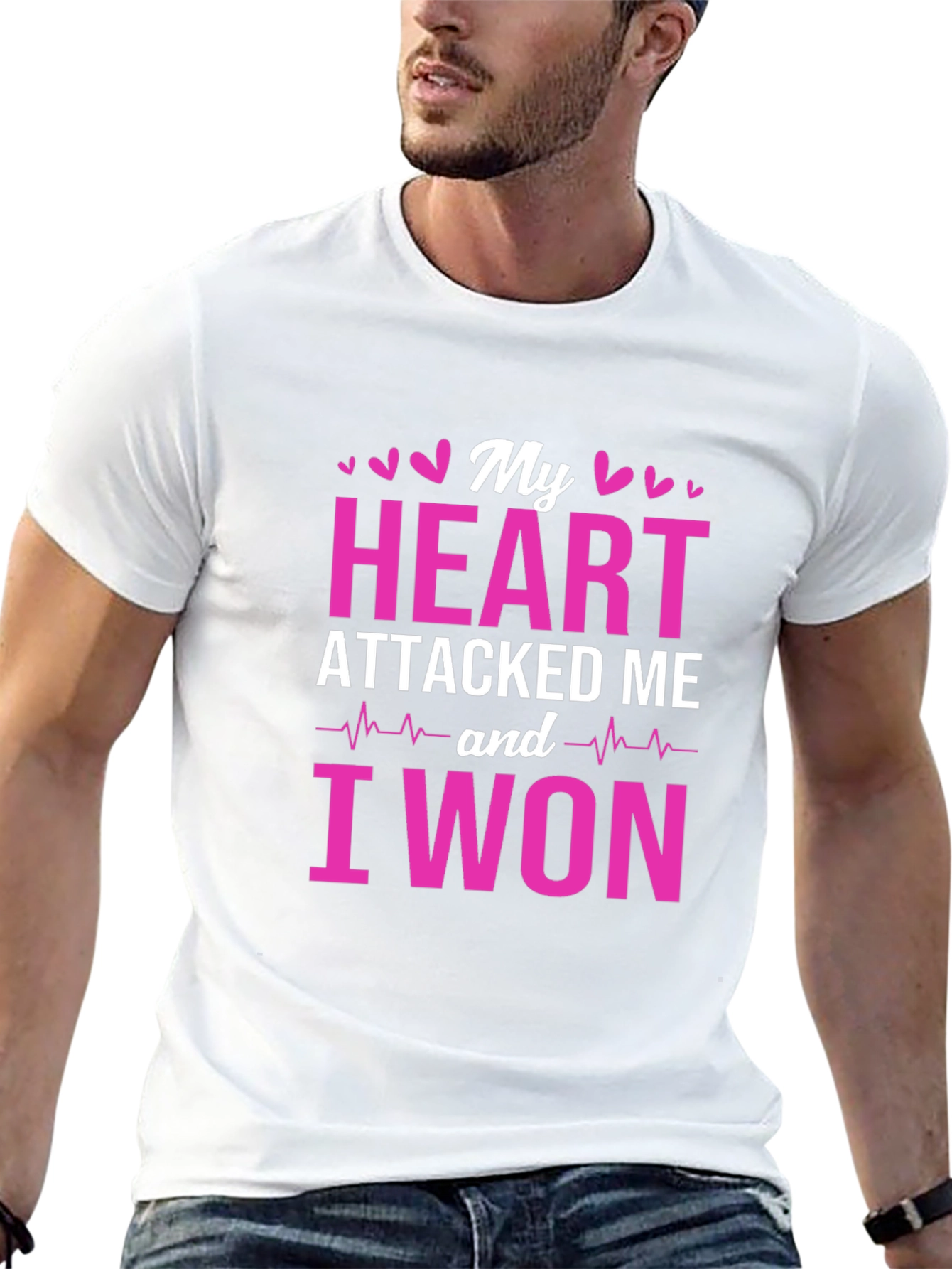 Heart Attack Survivor T-Shirt - I Won