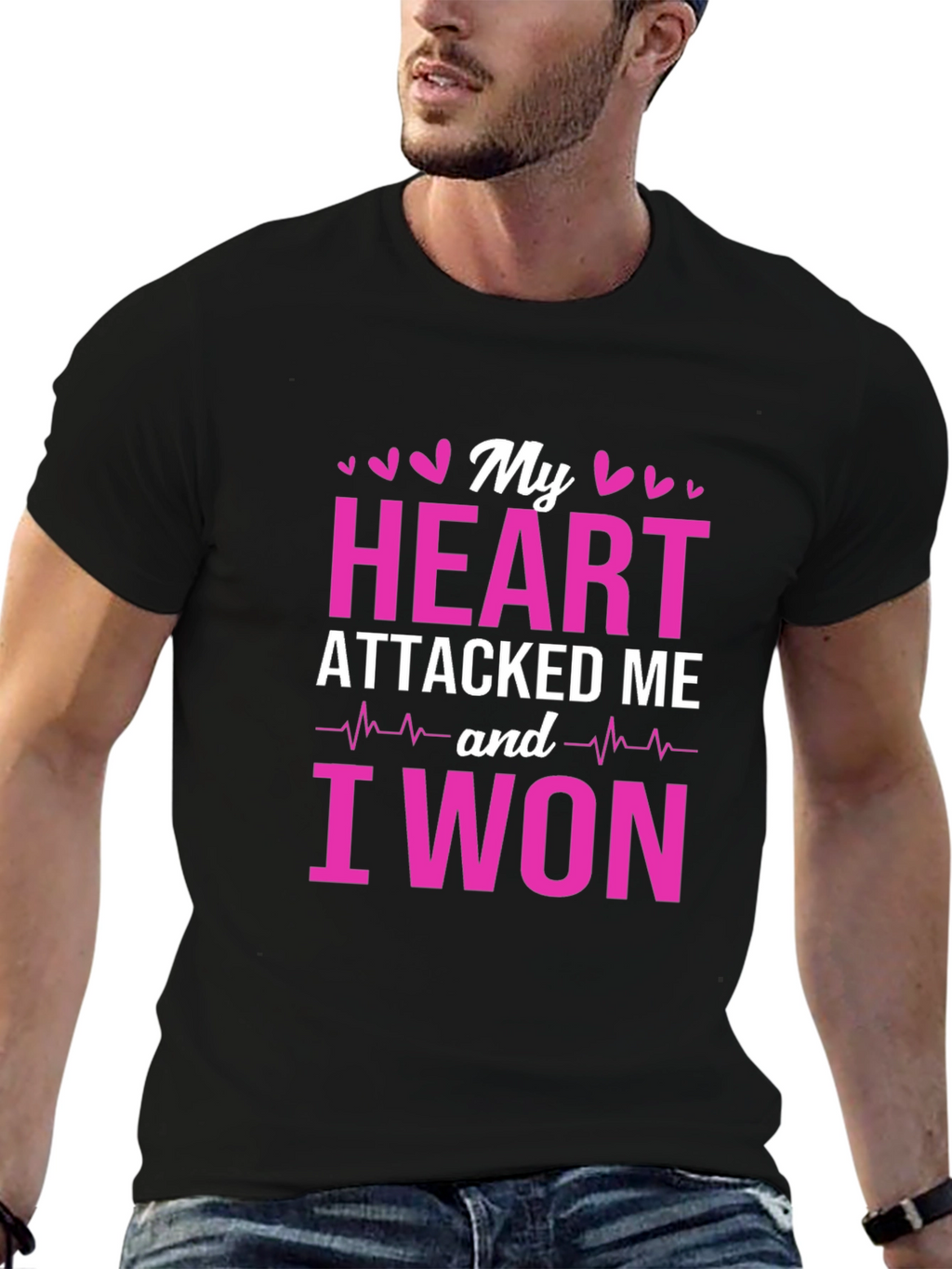 Heart Attack Survivor T-Shirt - I Won