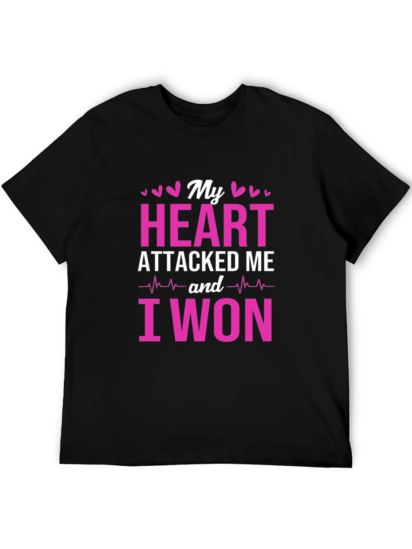 Heart Attack Survivor T-Shirt - I Won