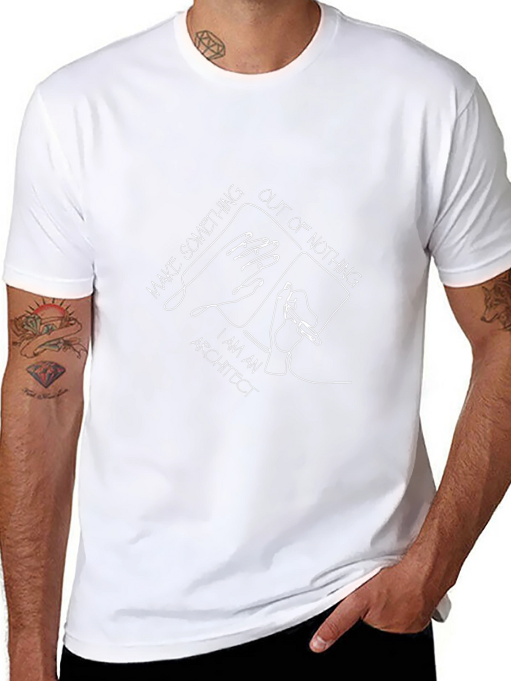 Architect T-Shirt: Make Something Out of Nothing