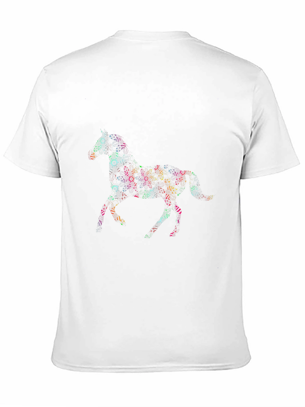 Horse Graphic Black T-Shirt