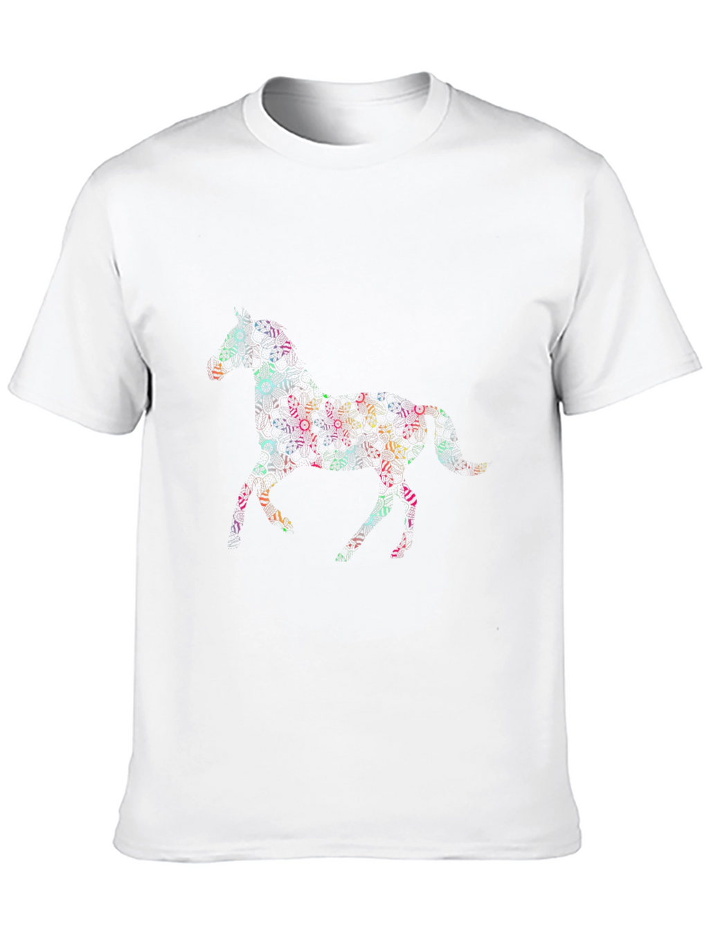 Horse Graphic Black T-Shirt