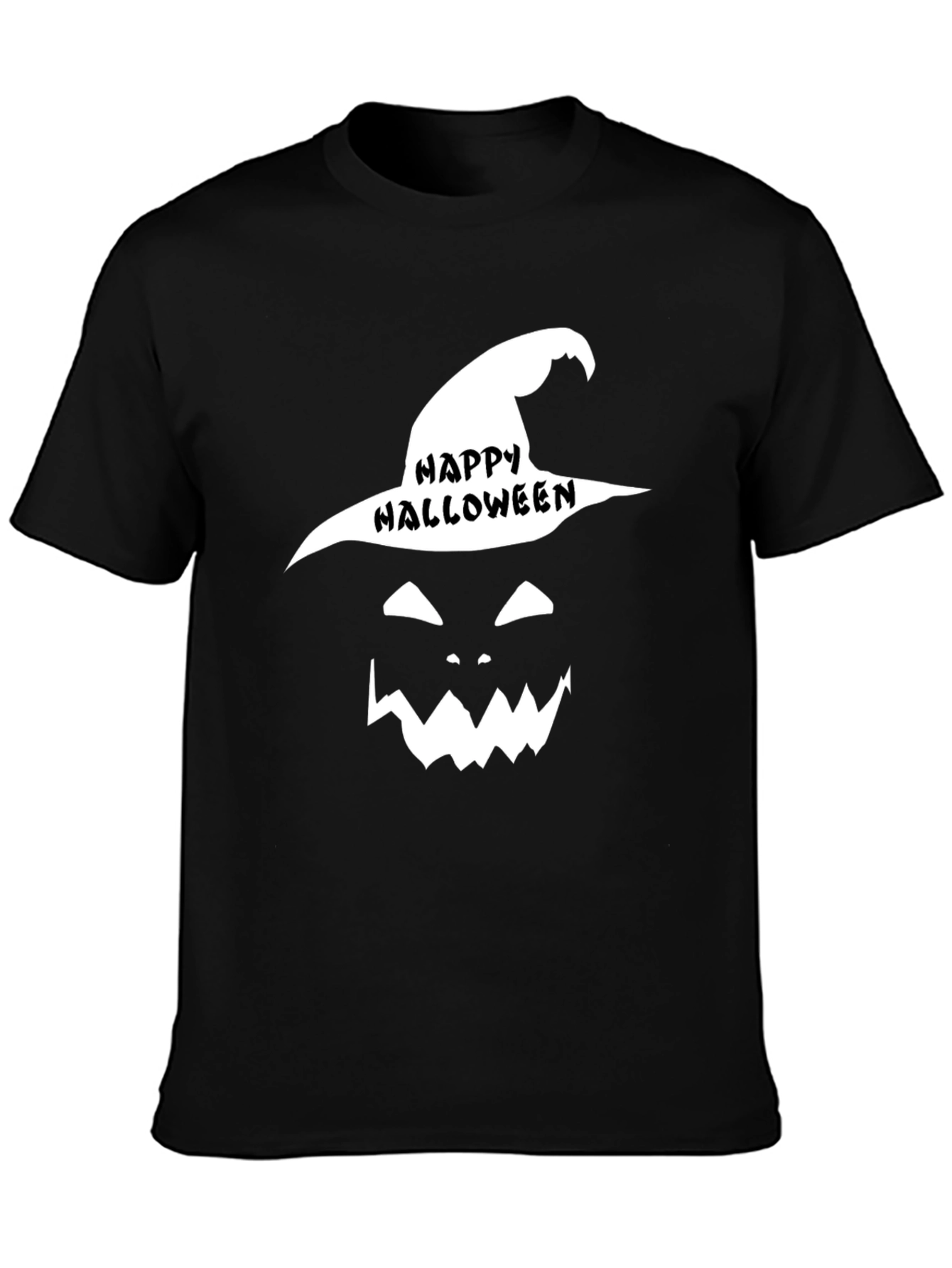 Happy Halloween Witch Face T-Shirt