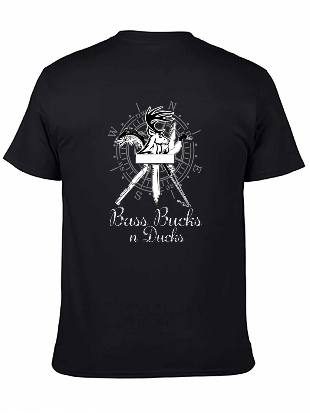 Bass Bucks and Ducks Graphic T-Shirt