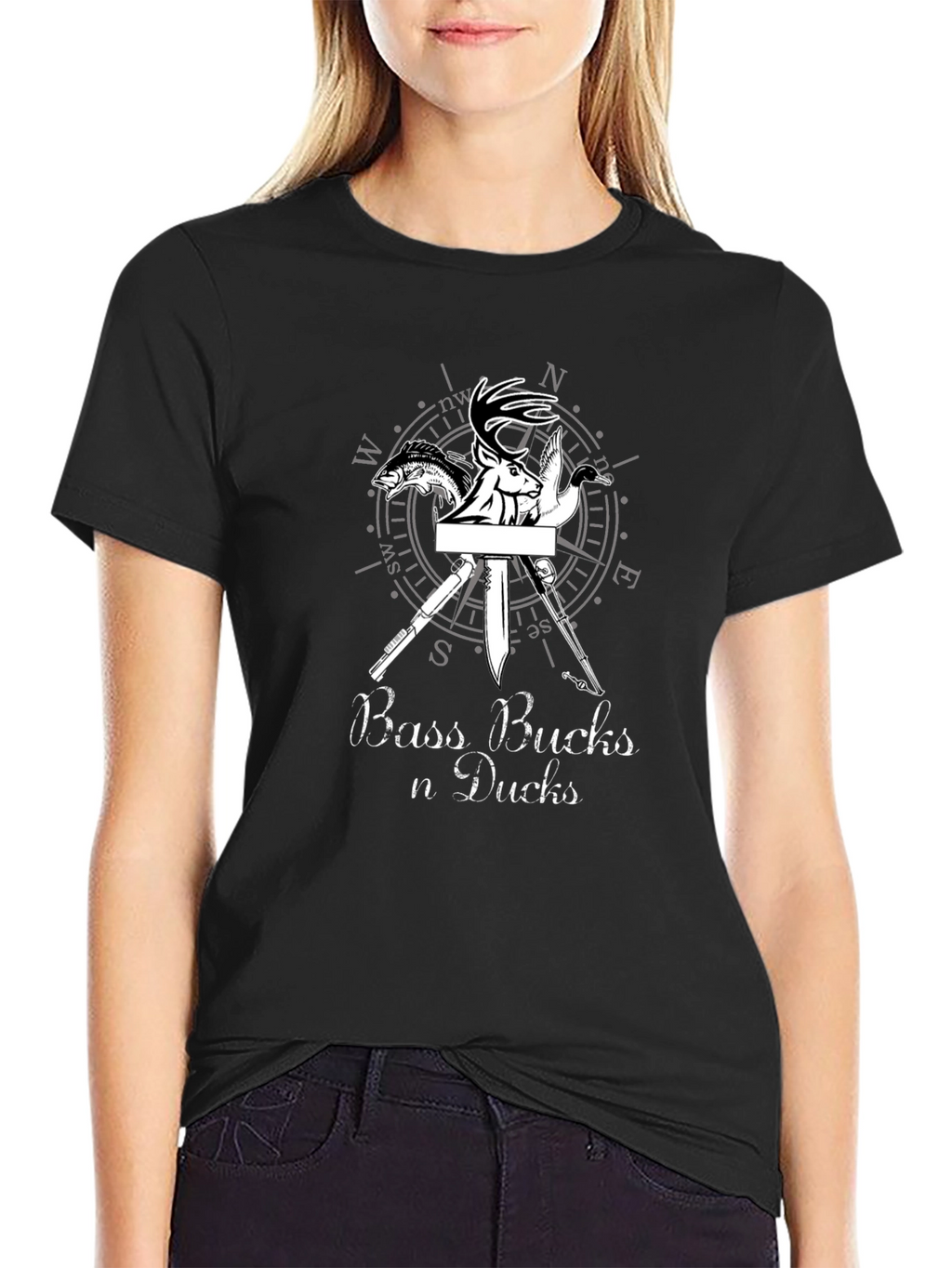 Bass Bucks and Ducks Graphic T-Shirt