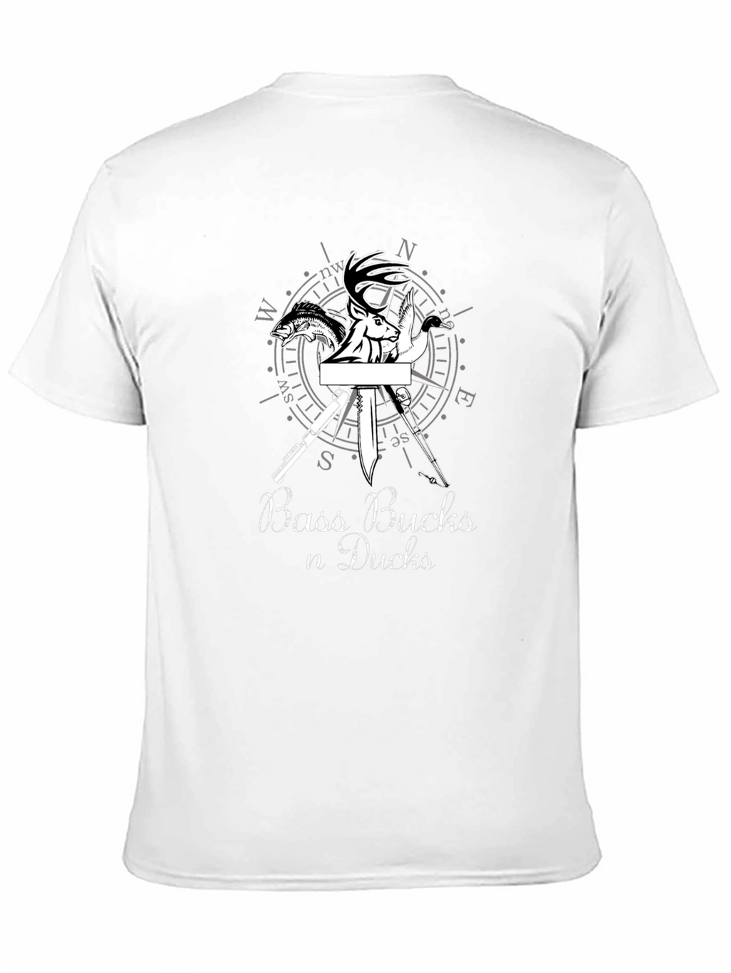Bass Bucks and Ducks Graphic T-Shirt