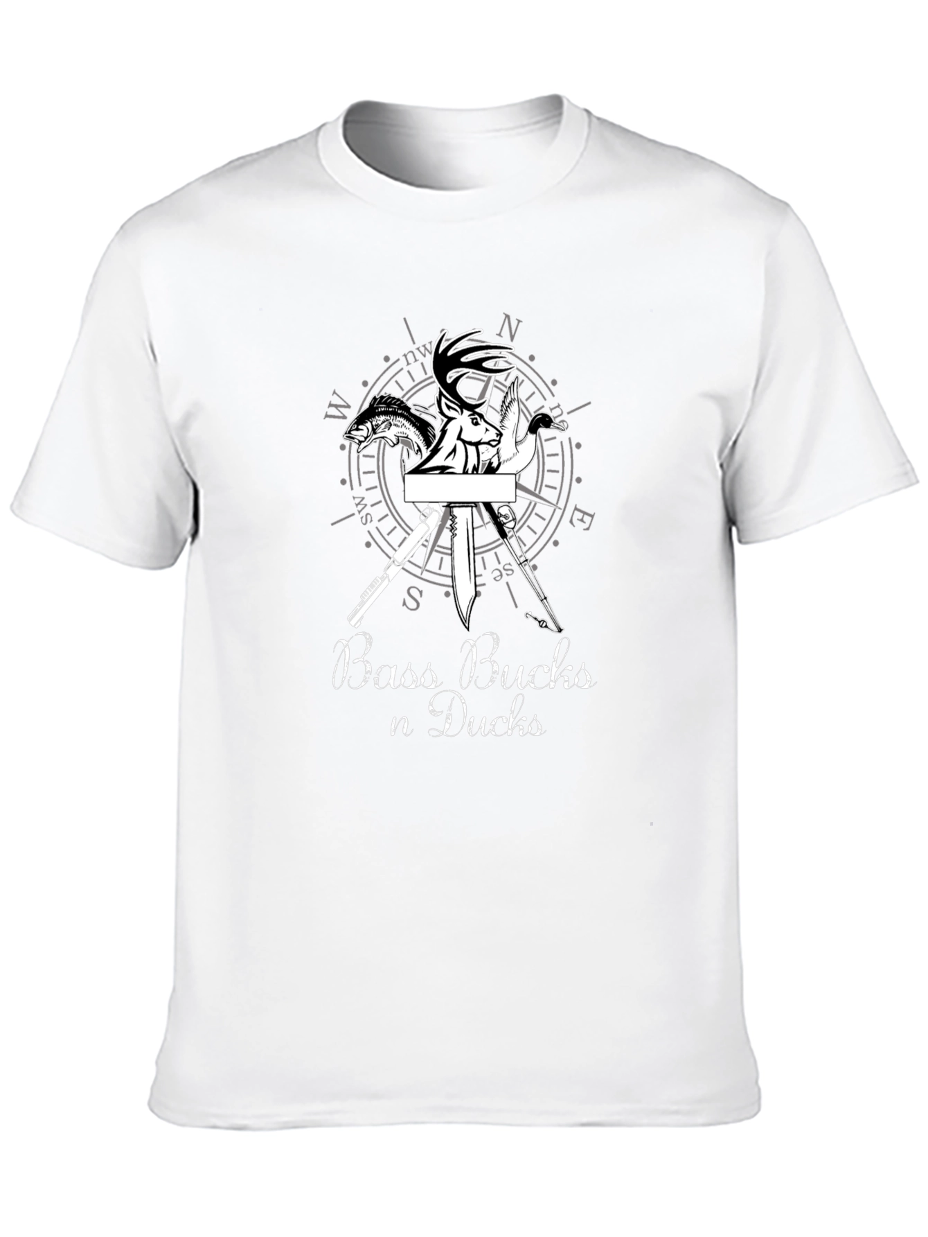 Bass Bucks and Ducks Graphic T-Shirt