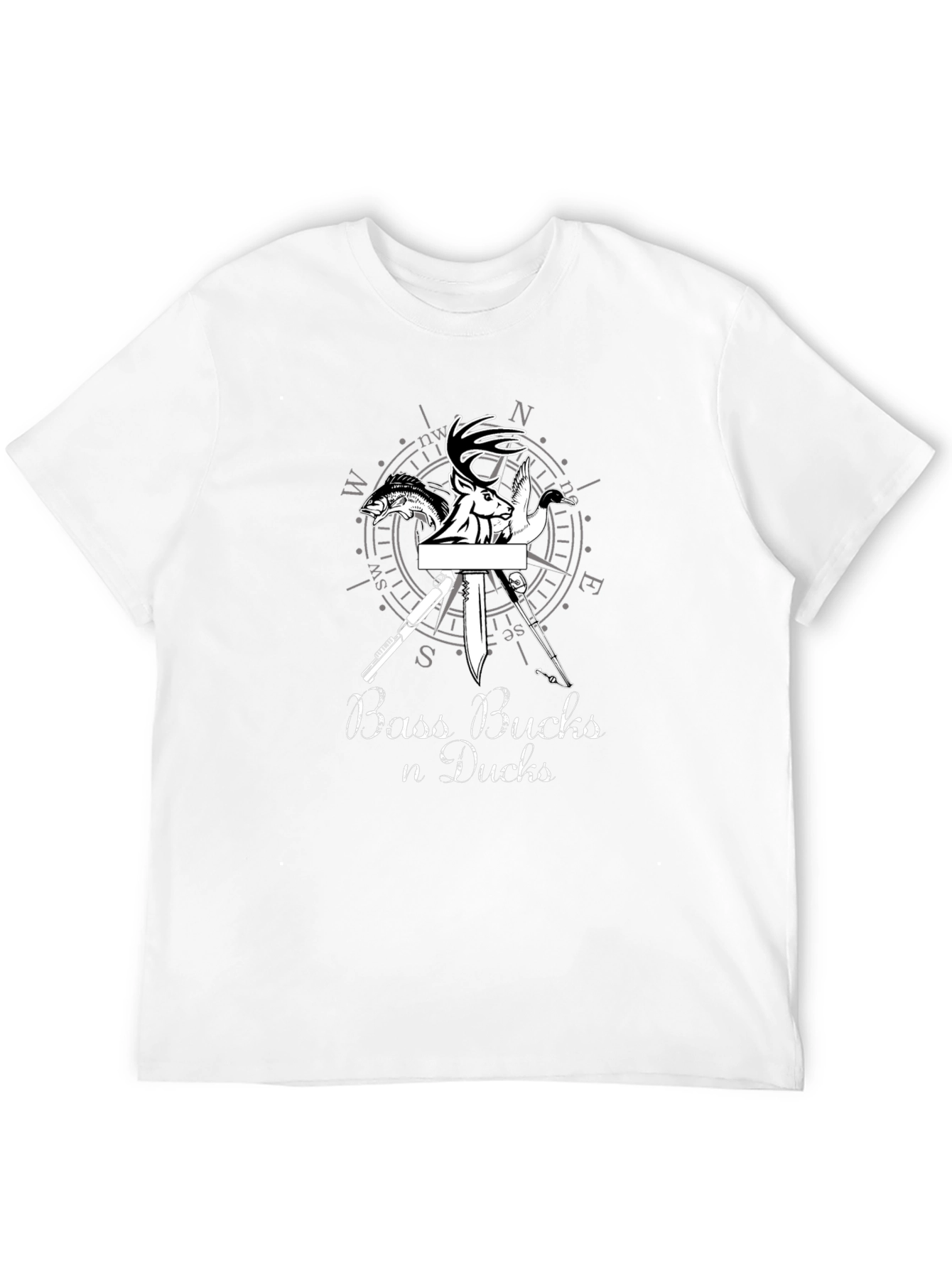 Bass Bucks and Ducks Graphic T-Shirt