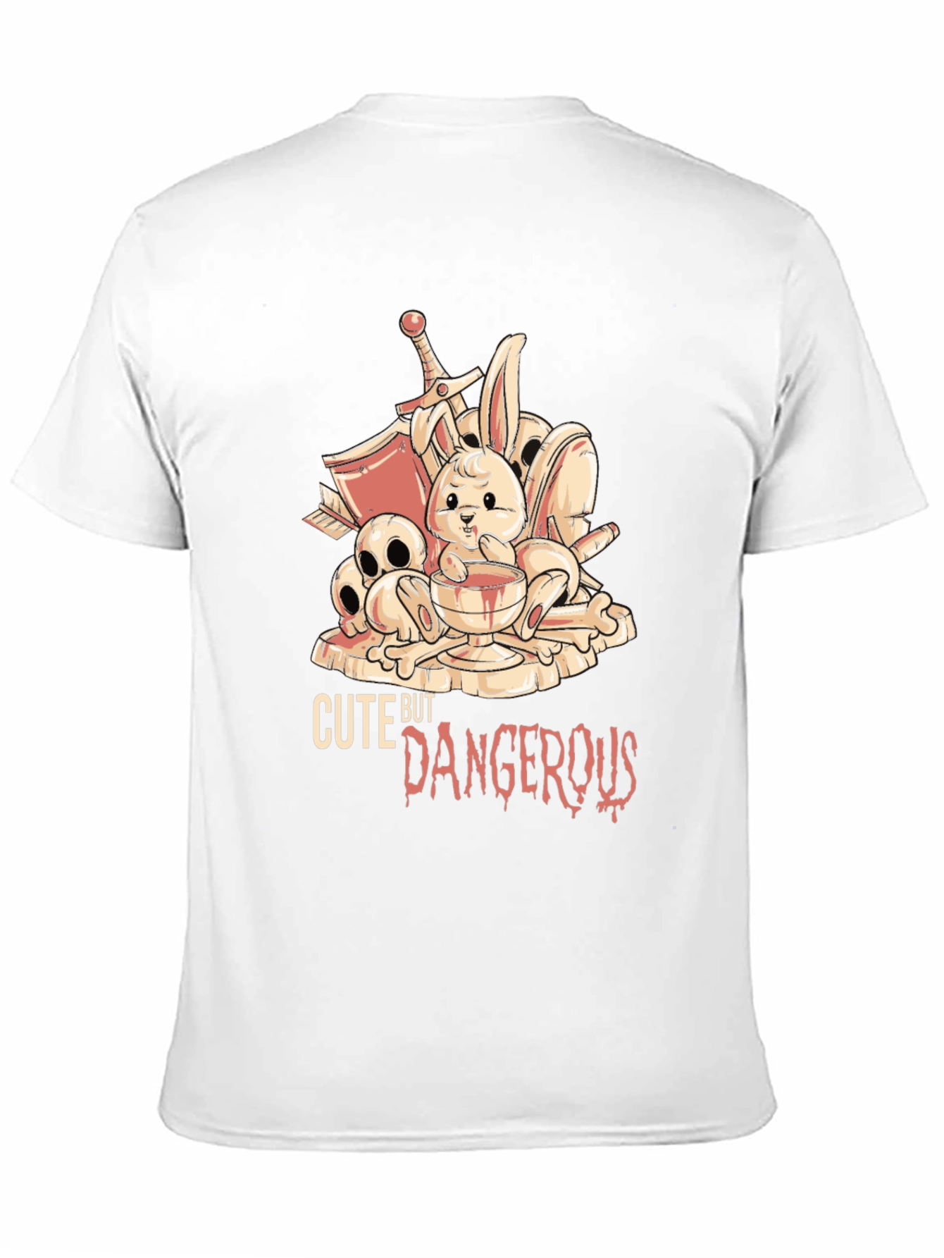 Cute But Dangerous Graphic T-Shirt