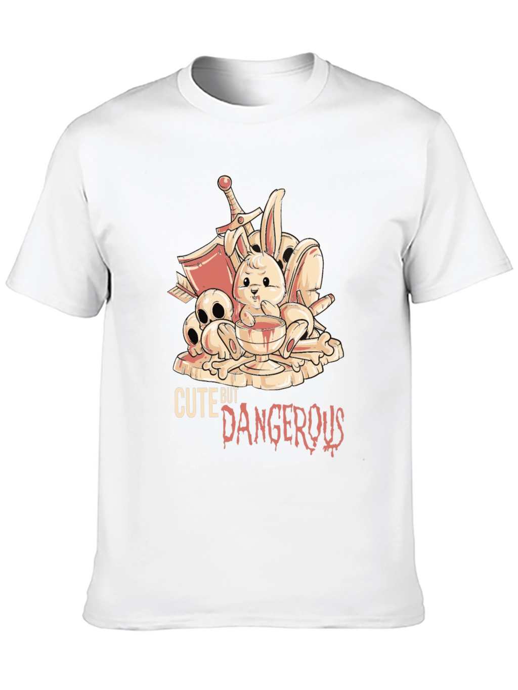 Cute But Dangerous Graphic T-Shirt