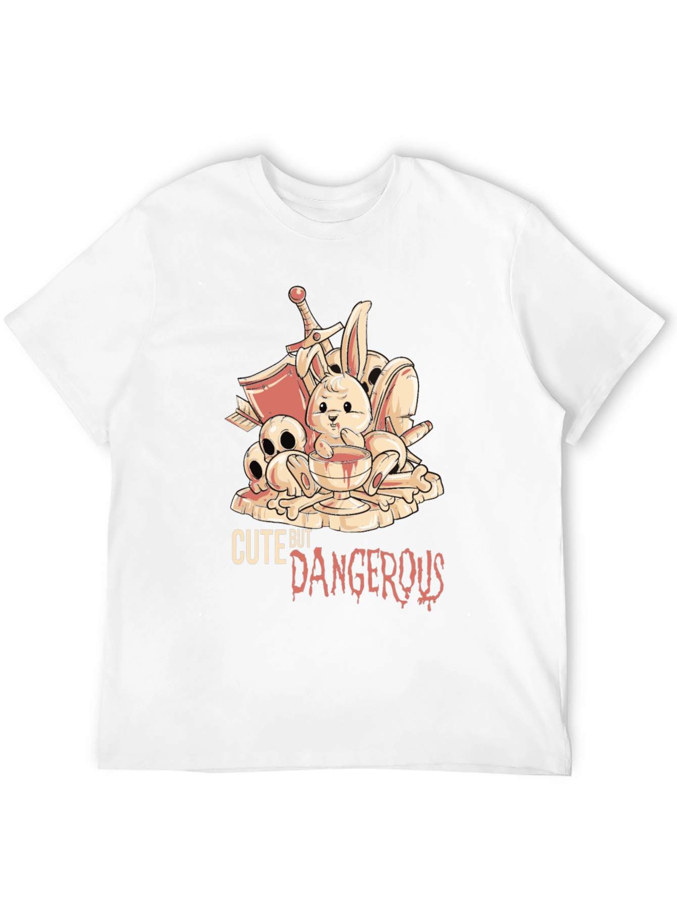 Cute But Dangerous Graphic T-Shirt
