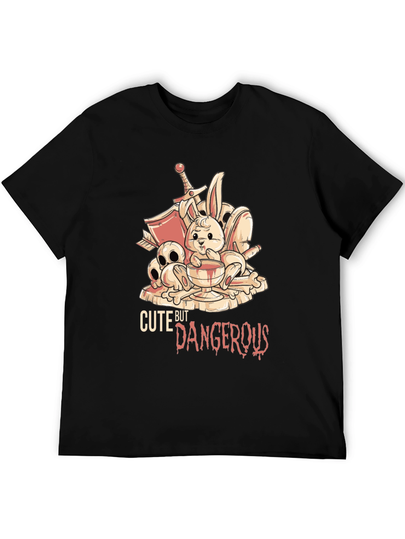 Cute But Dangerous Graphic T-Shirt