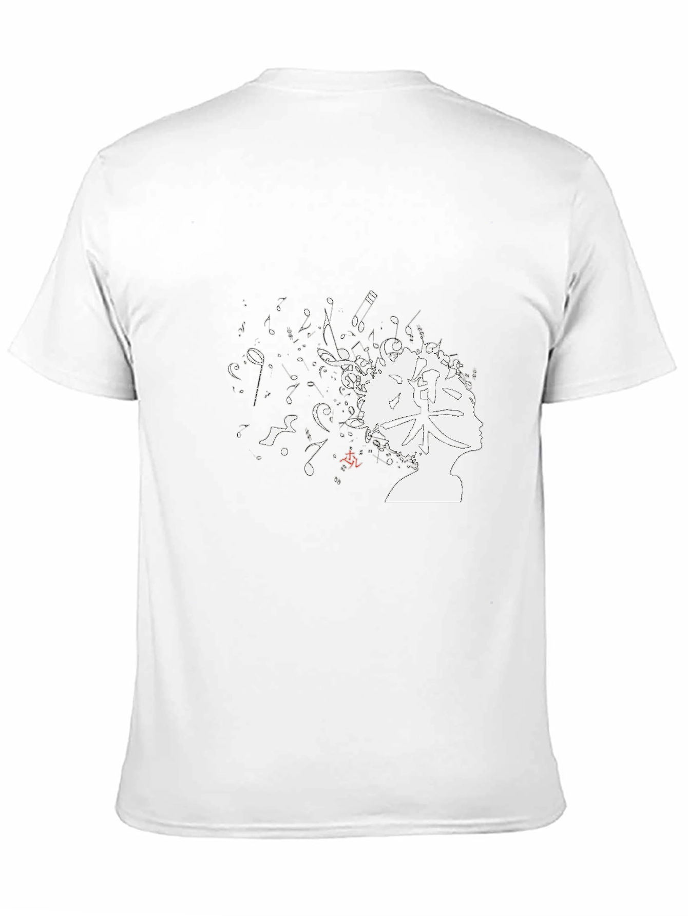 Music Mind T-Shirt - Black Cotton Tee