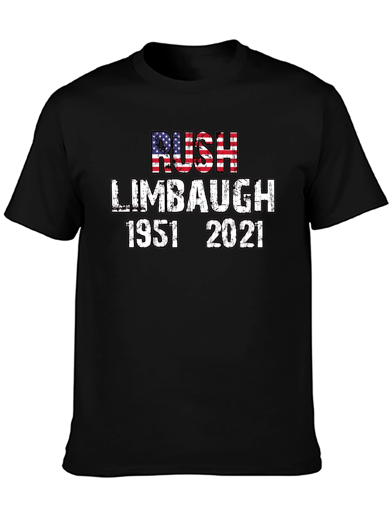 Rush Limbaugh Memorial T-Shirt 1951-2021