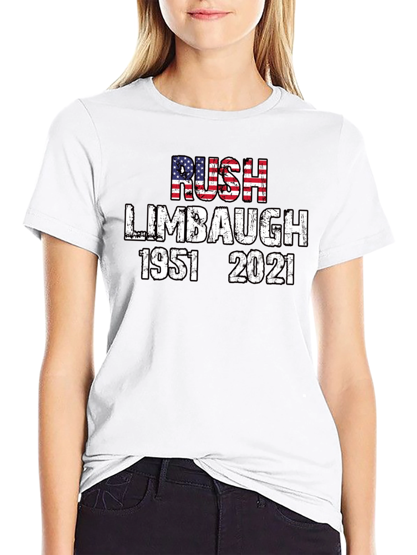 Rush Limbaugh Memorial T-Shirt 1951-2021