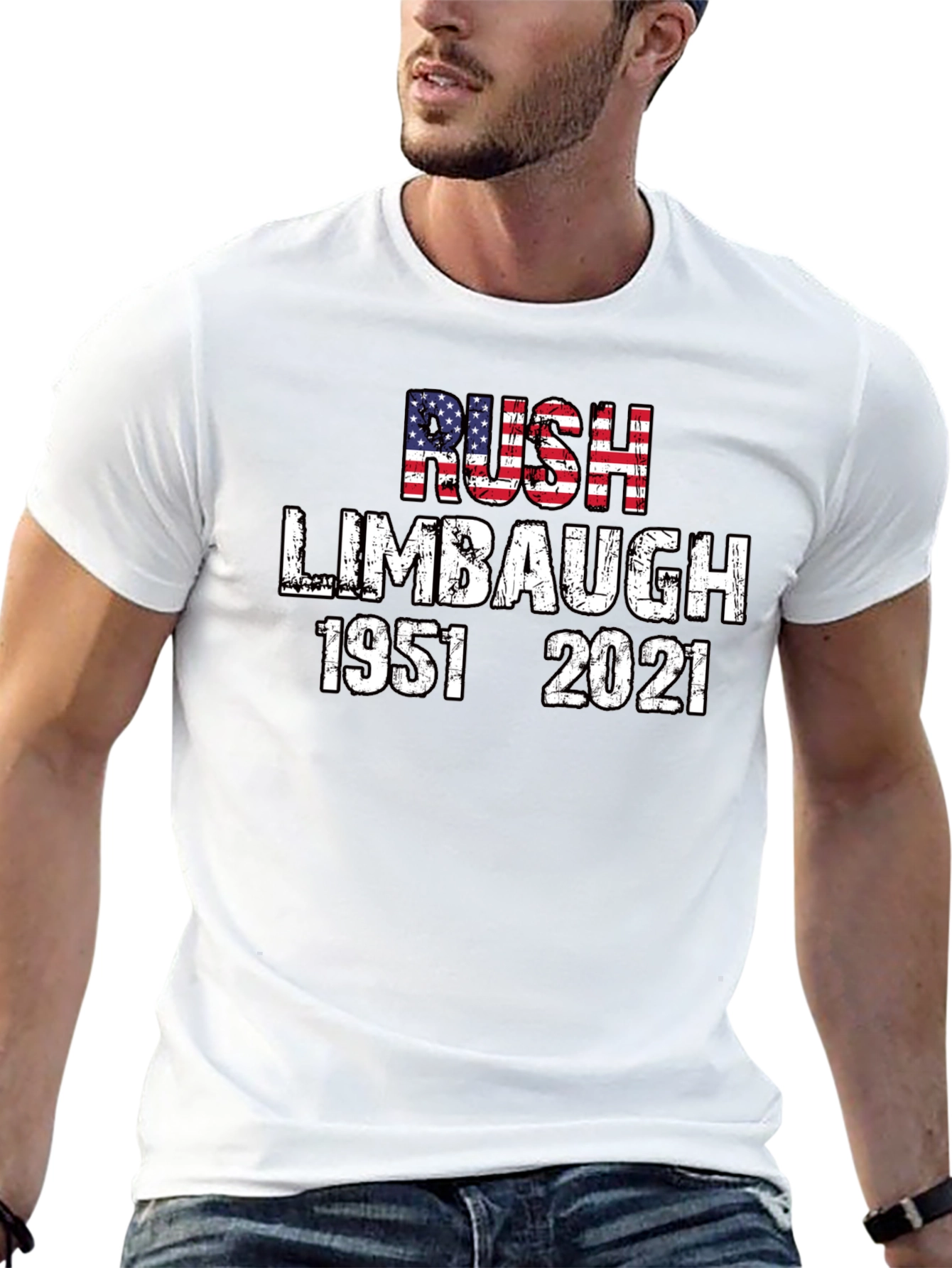 Rush Limbaugh Memorial T-Shirt 1951-2021