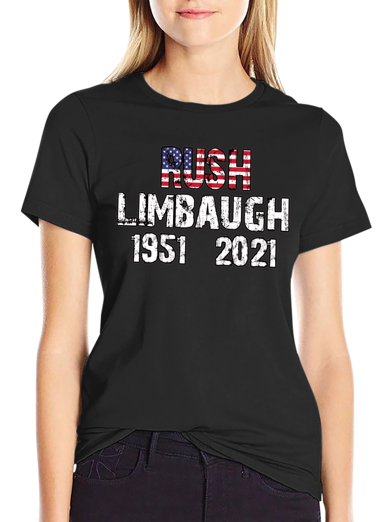Rush Limbaugh Memorial T-Shirt 1951-2021