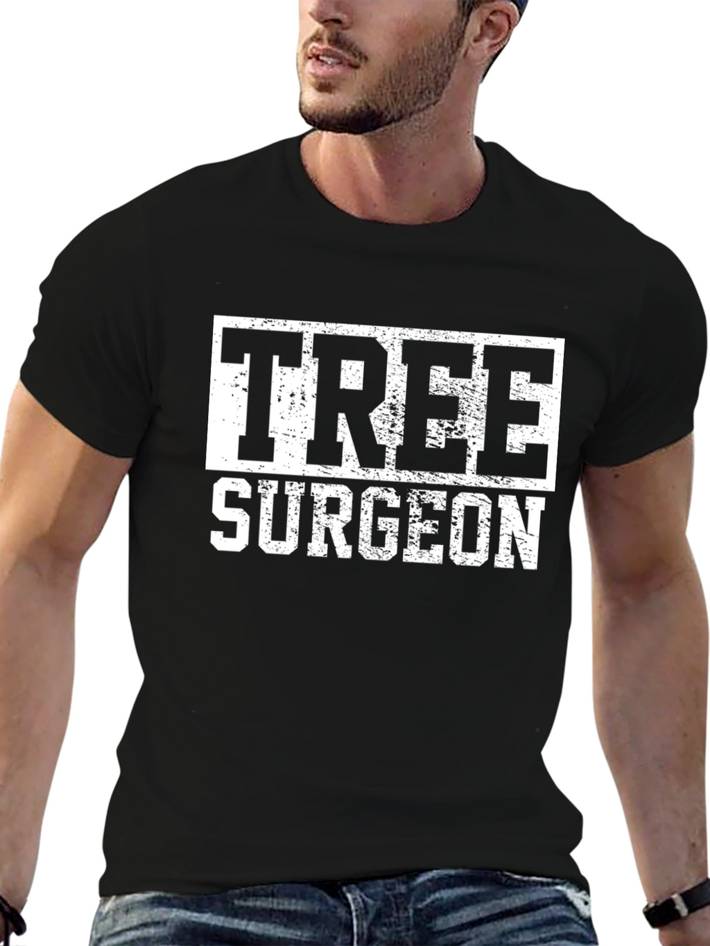 Tree Surgeon Graphic T-Shirt - Arborist Humor
