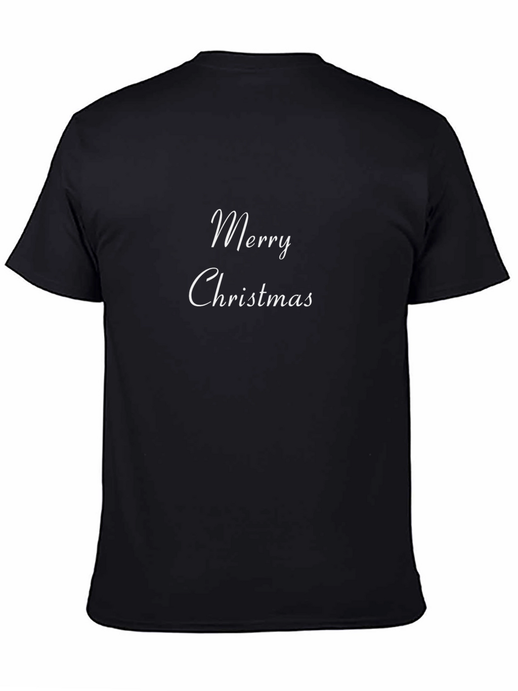 Merry Christmas Black T-Shirt