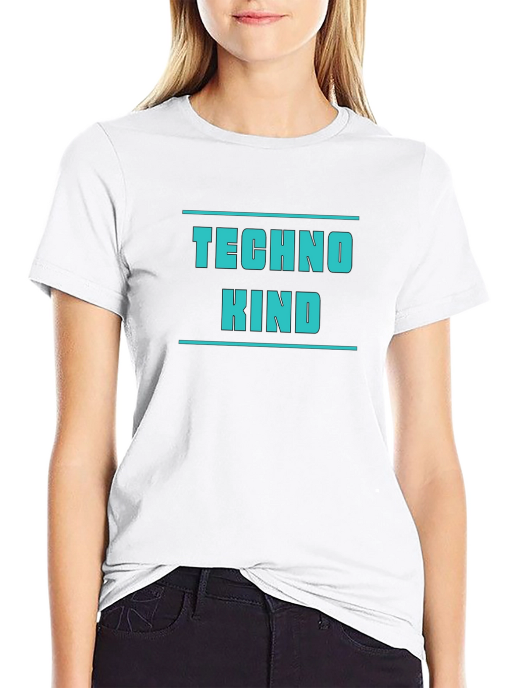 Techno Kind Graphic Tee - Cool Style