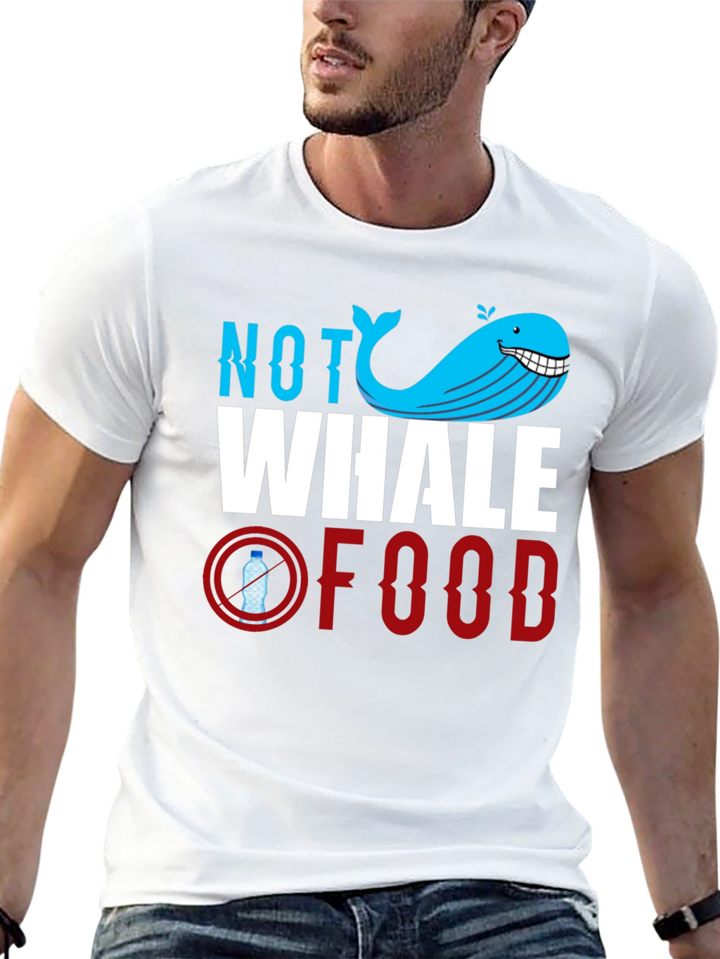 Not Whale Food Graphic T-Shirt