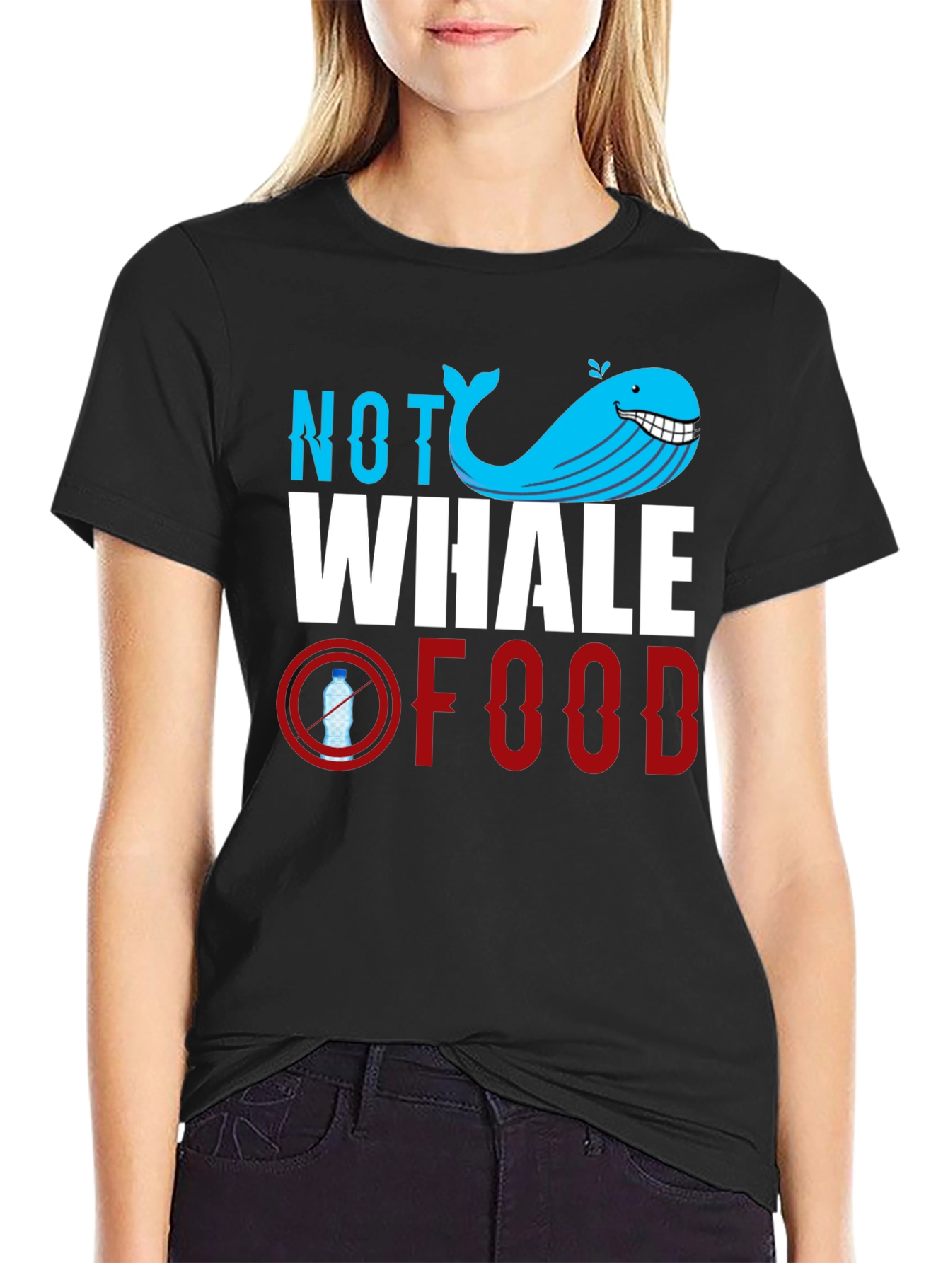 Not Whale Food Graphic T-Shirt