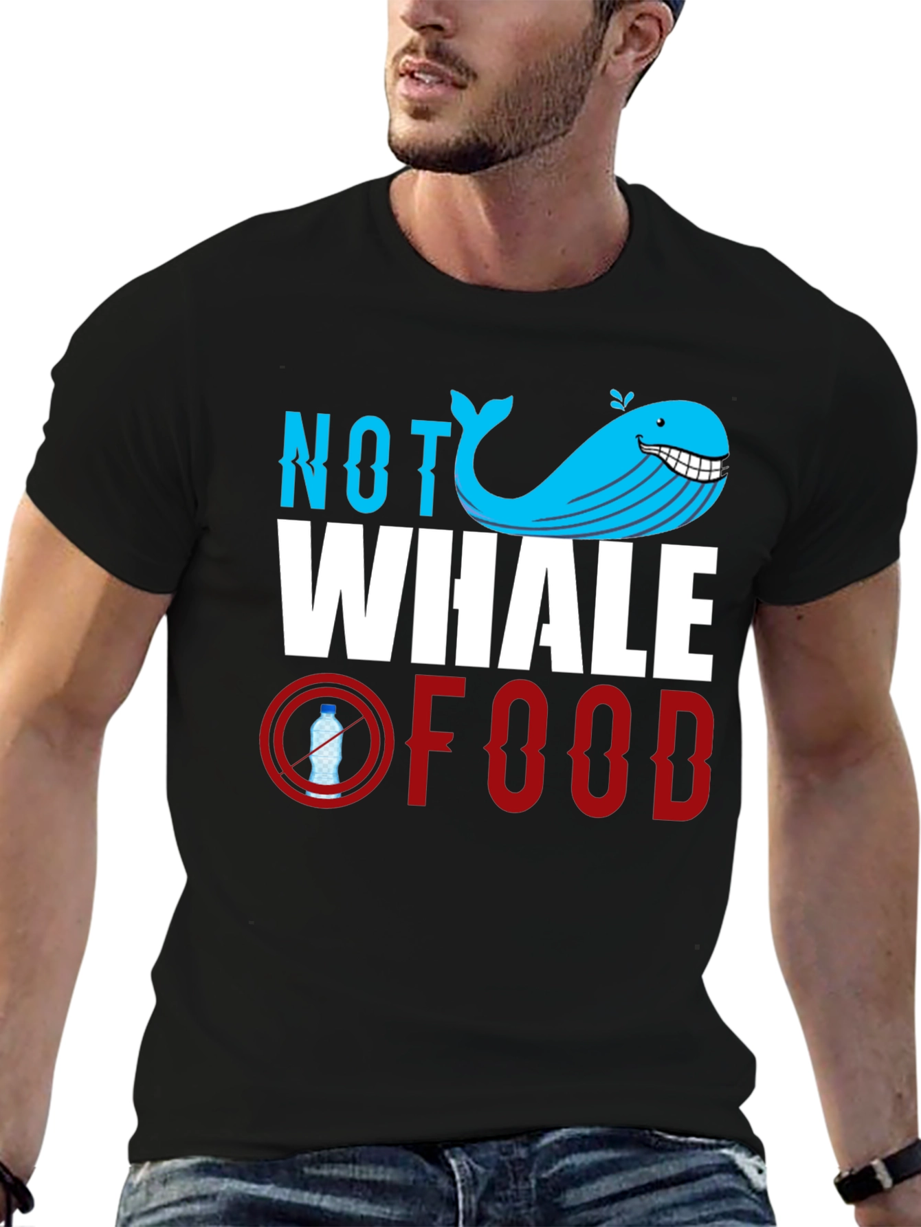 Not Whale Food Graphic T-Shirt