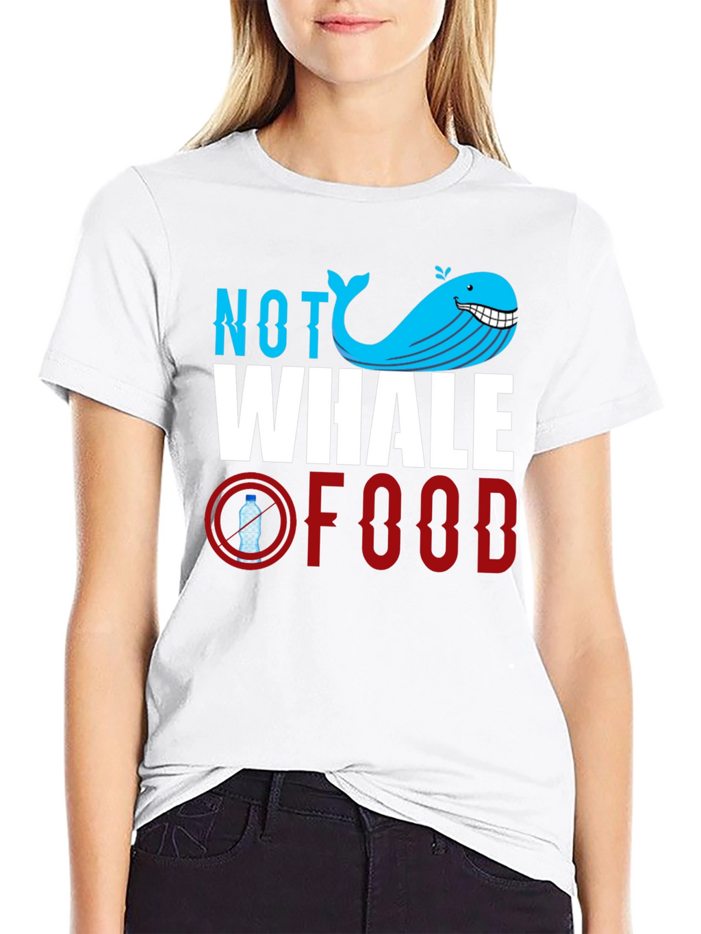 Not Whale Food Graphic T-Shirt