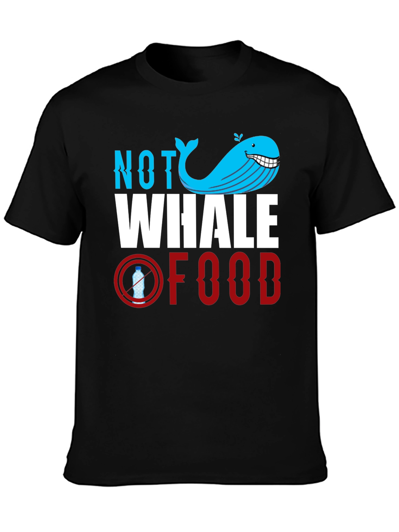 Not Whale Food Graphic T-Shirt