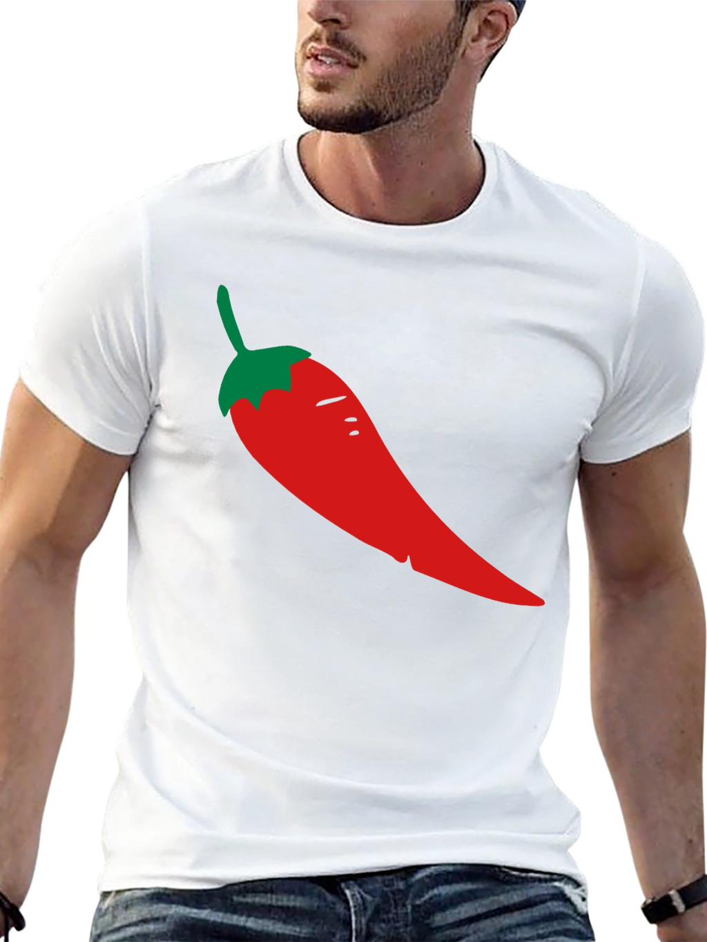Chili Pepper Graphic Tee - Spicy Style