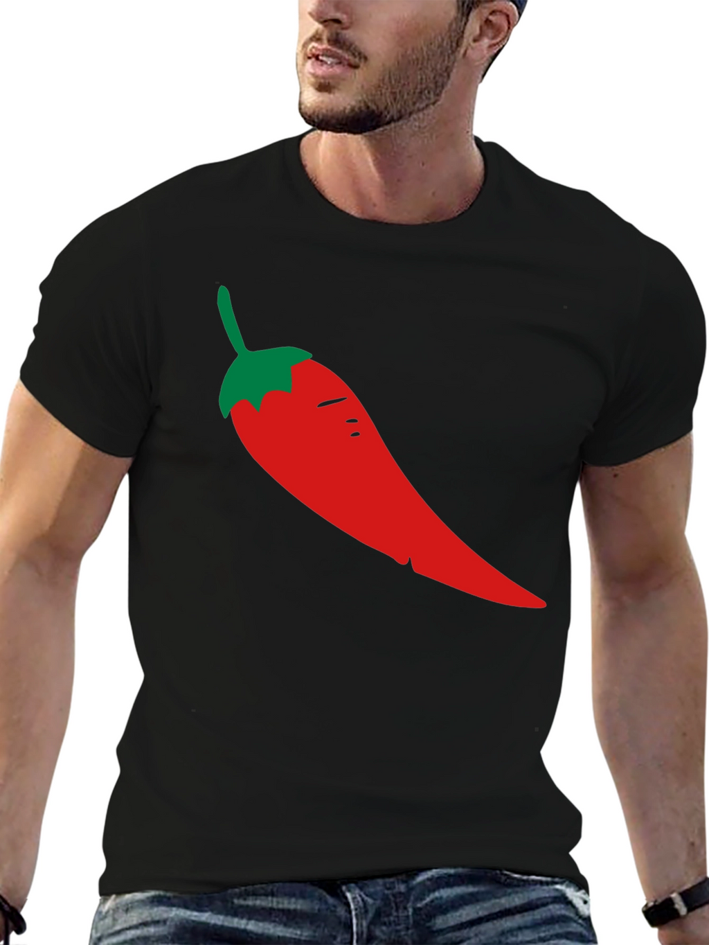 Chili Pepper Graphic Tee - Spicy Style