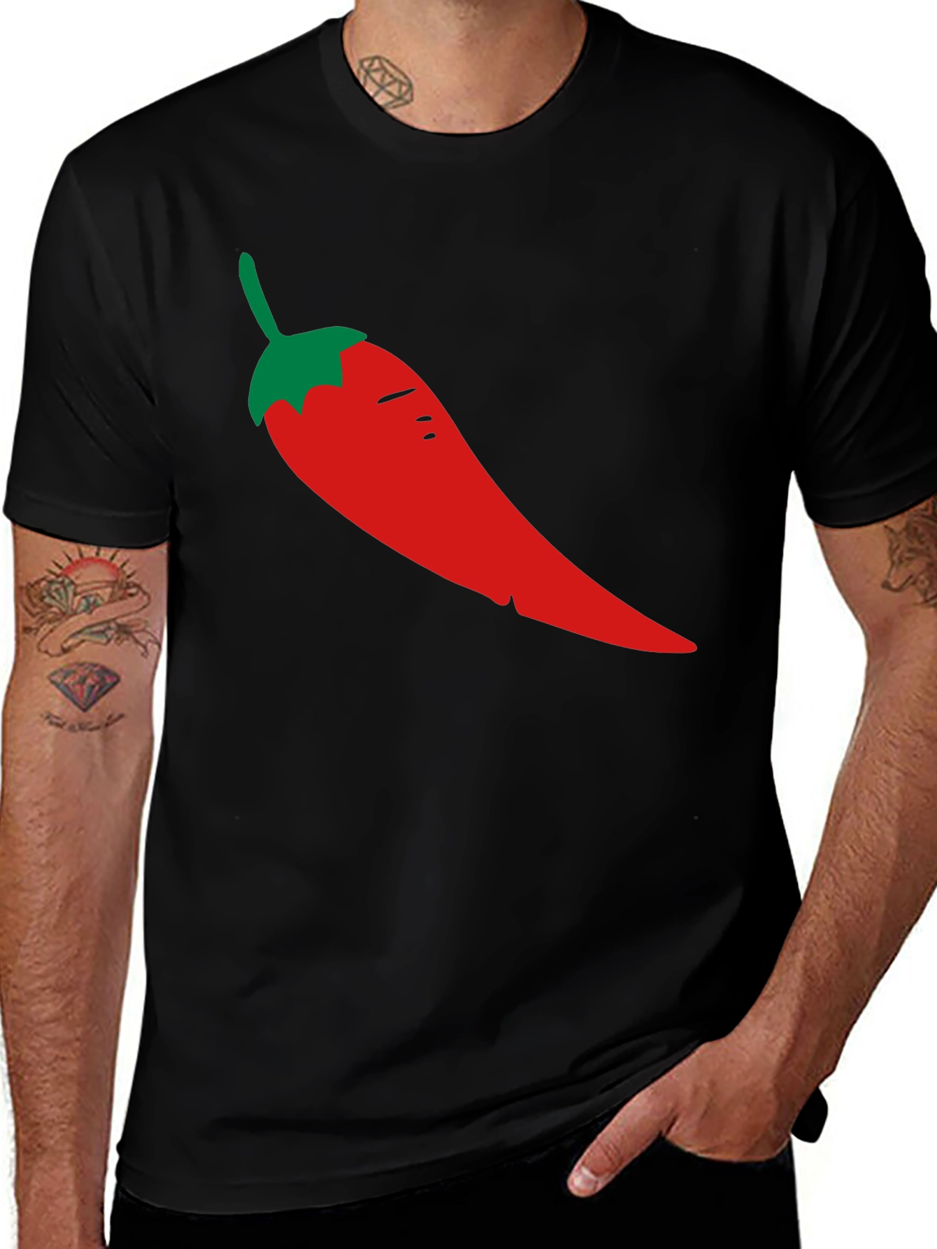Chili Pepper Graphic Tee - Spicy Style
