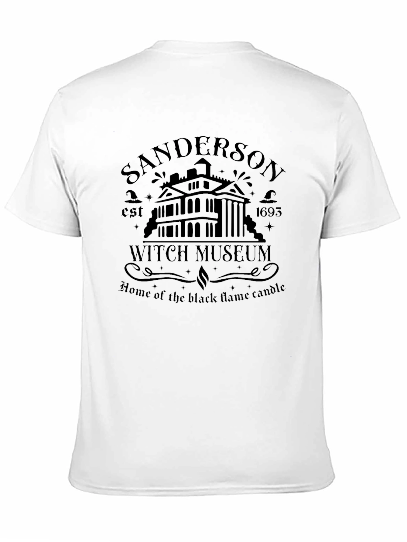 Sanderson Witch Museum Black T-Shirt