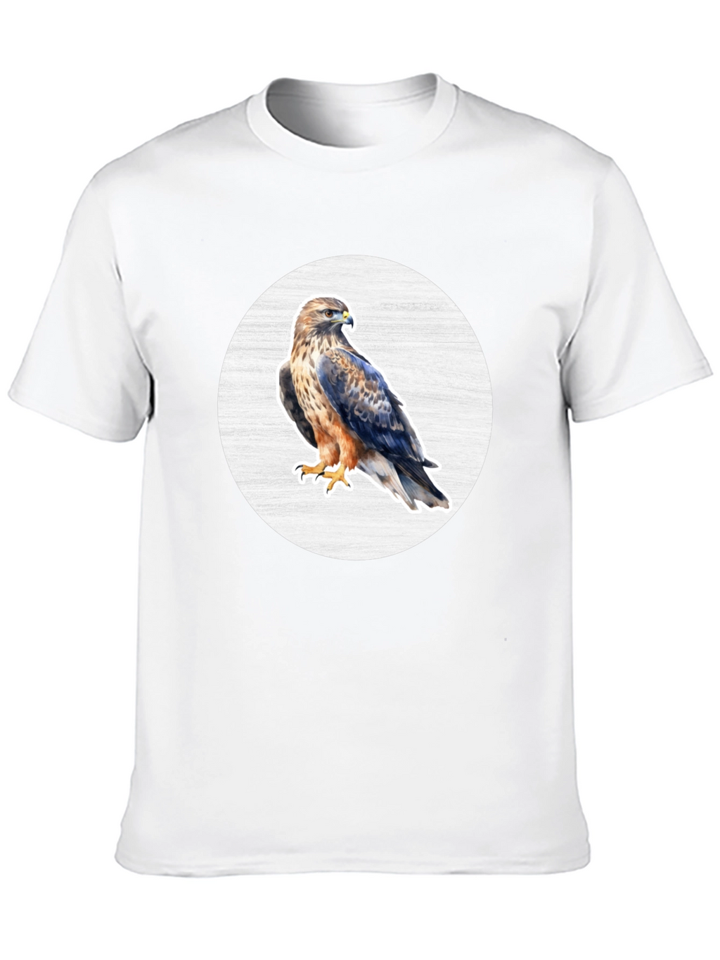 Cool Hawk Graphic Black T-Shirt
